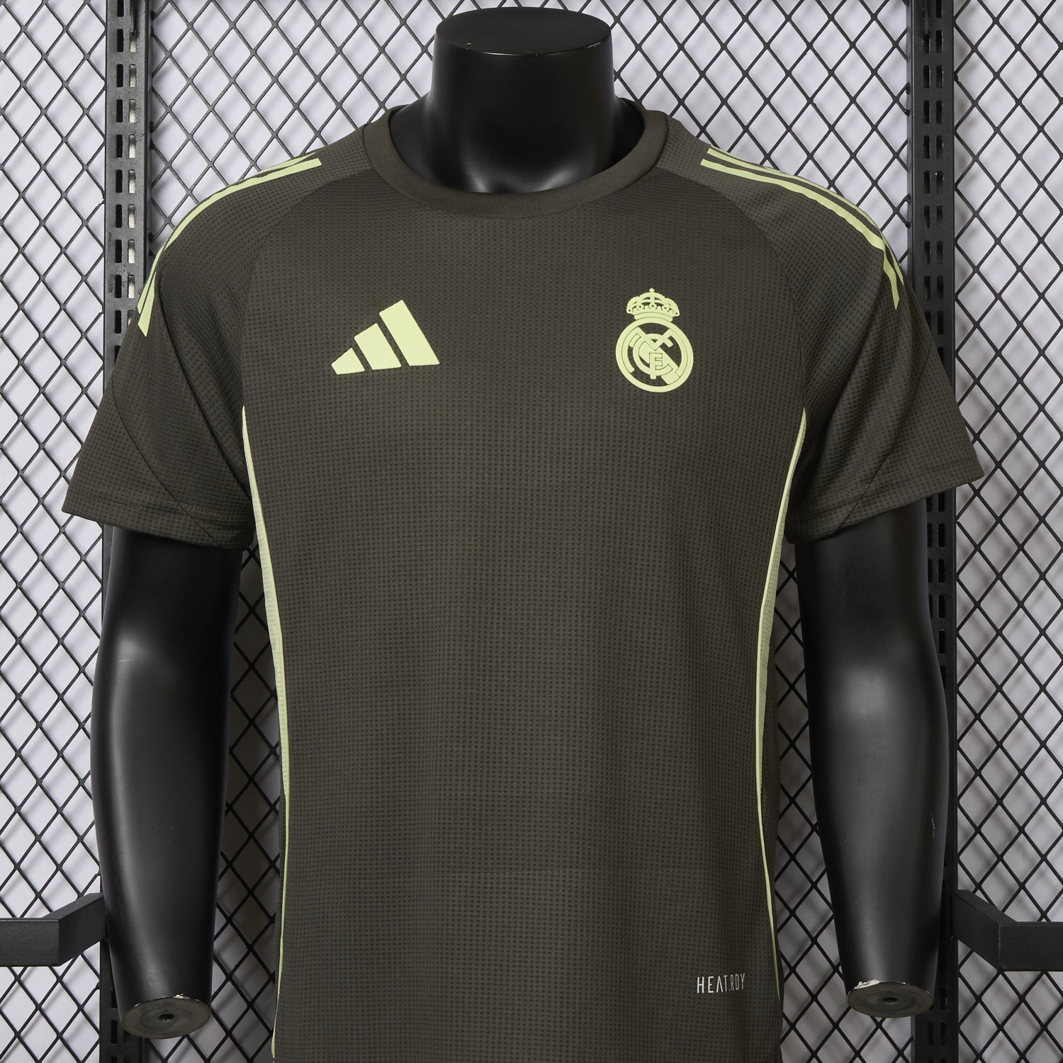 foot-Real Madrid 25-26 Deep Grey Training Jersey - Player Version