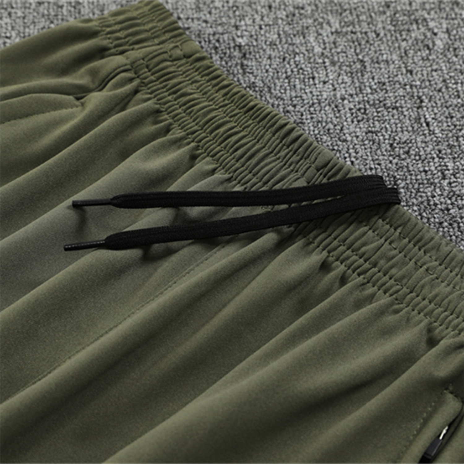 foot-Real Madrid 25-26 Long Sleeve Training Set - Light Green Top & Army Green Pants