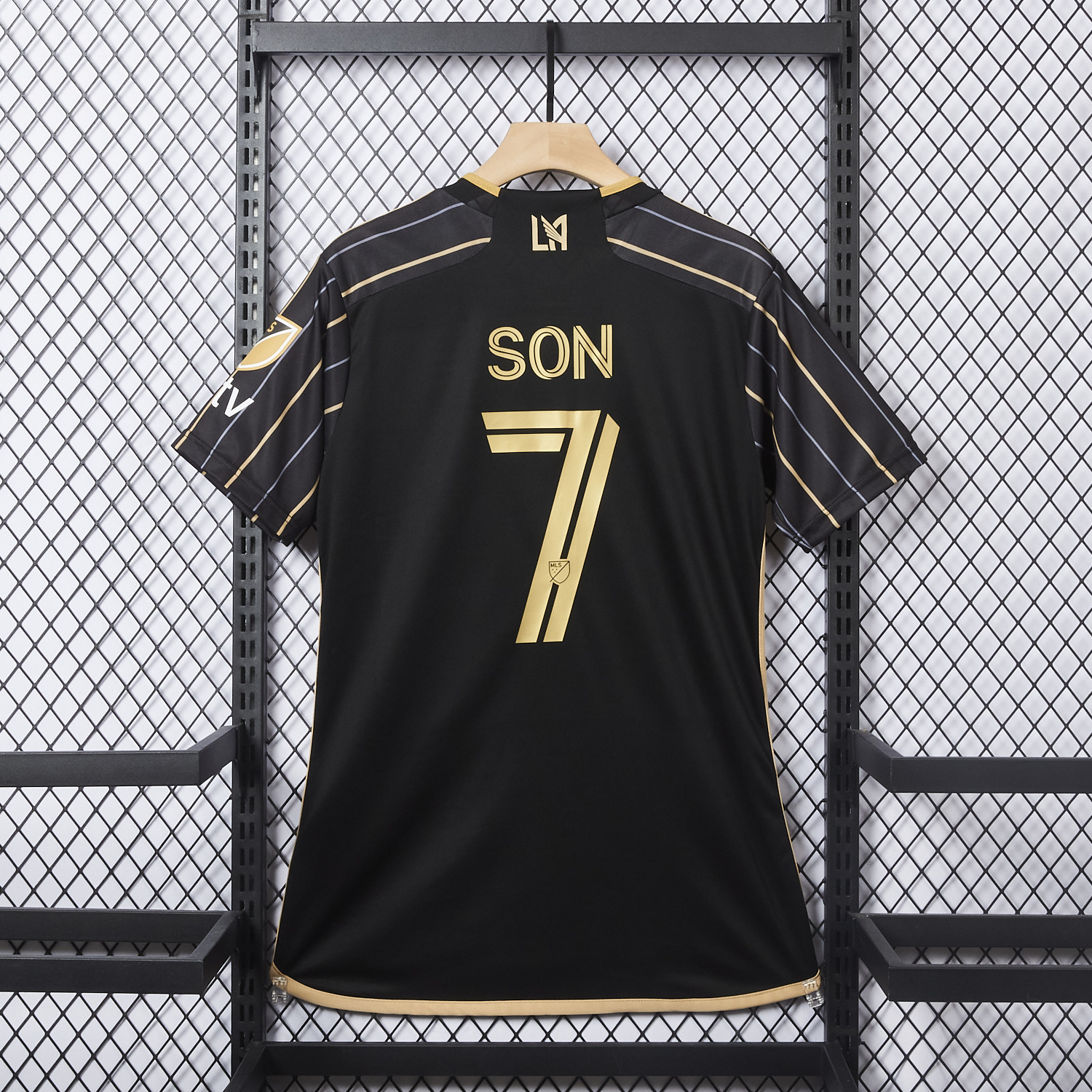foot-Los Angeles FC 25-26 Home Black Jersey - Fans Version
