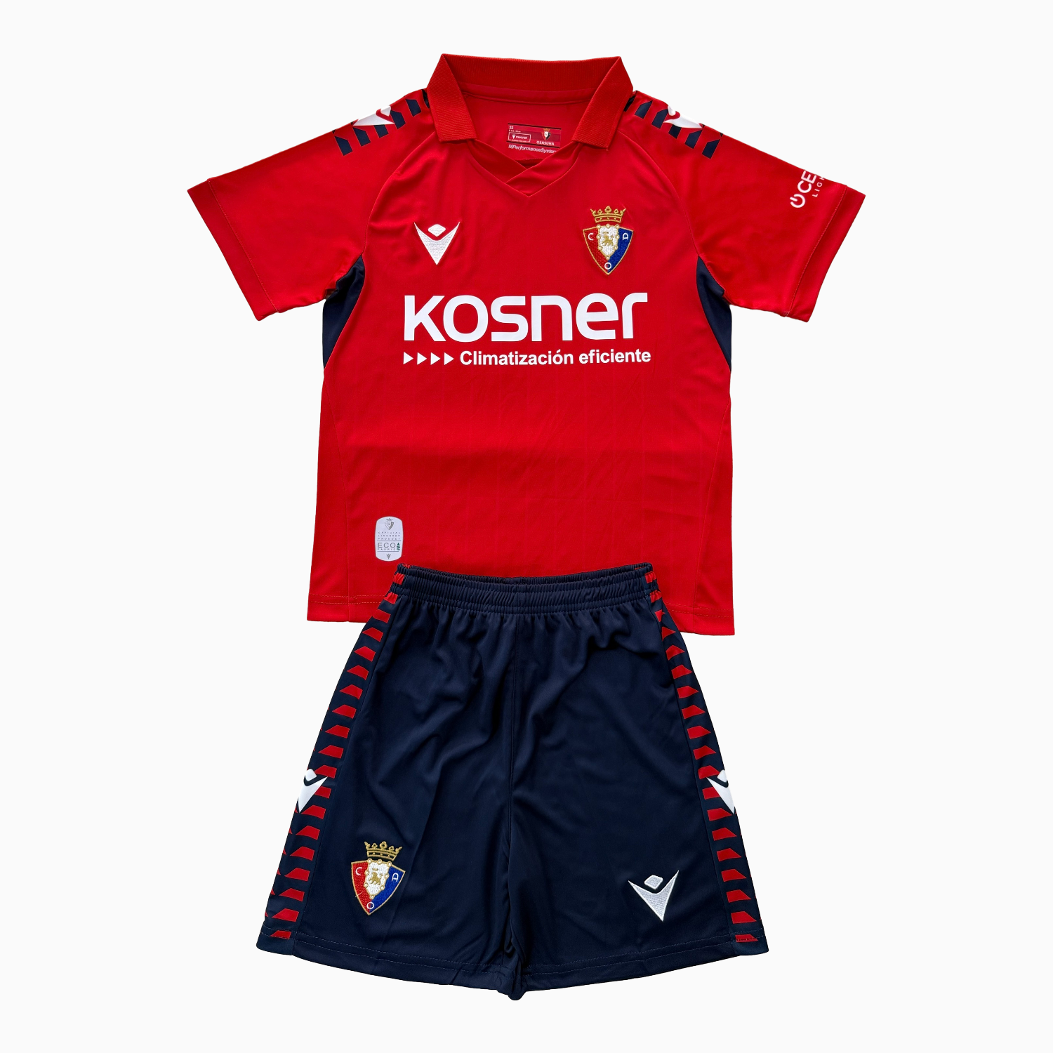 Higojerseys-Osasuna 25-26 Home Men's Adult Jersey Set - Fans Version