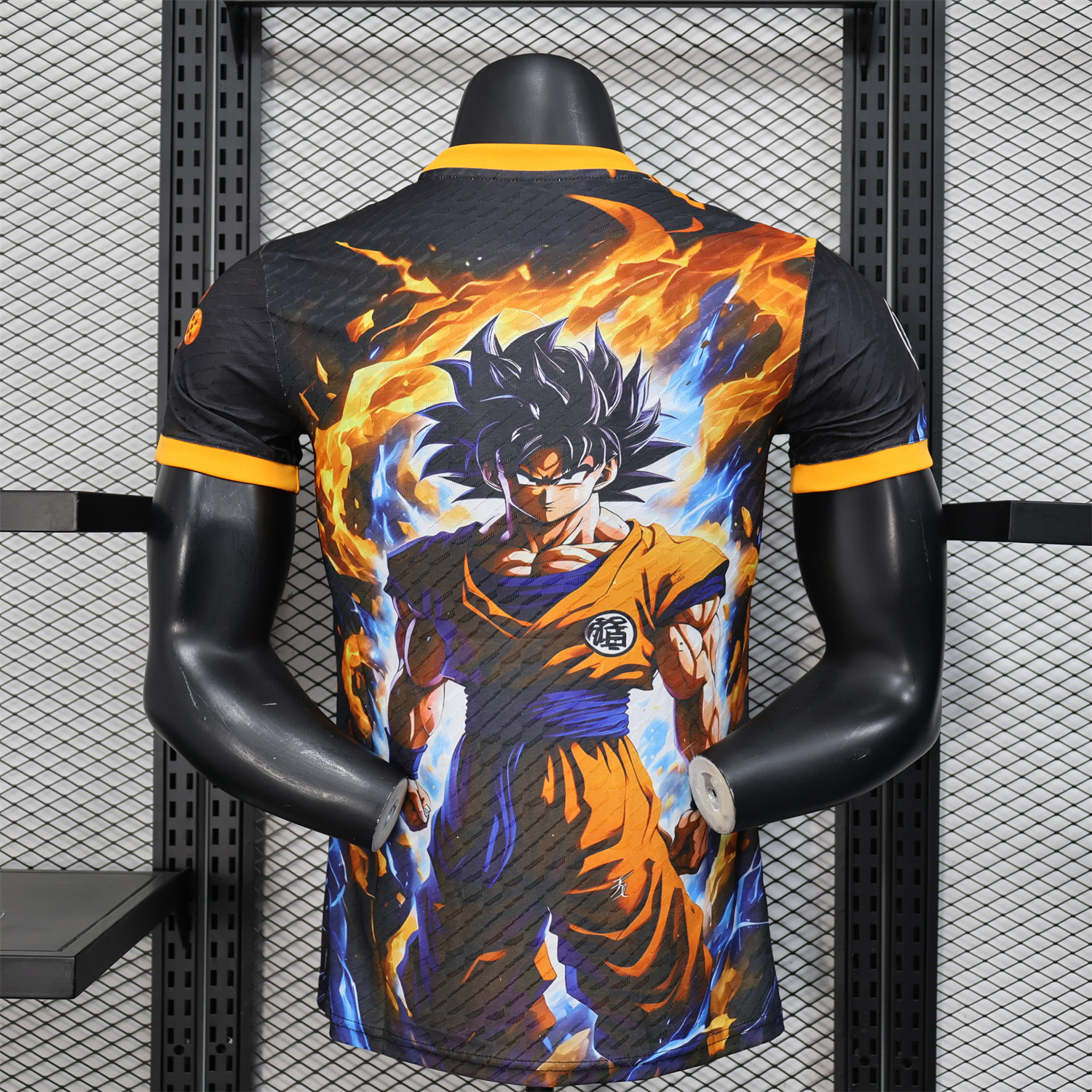 foot-Japan 25-26 Goku Fighting Form Black Special Jersey - Player Version
