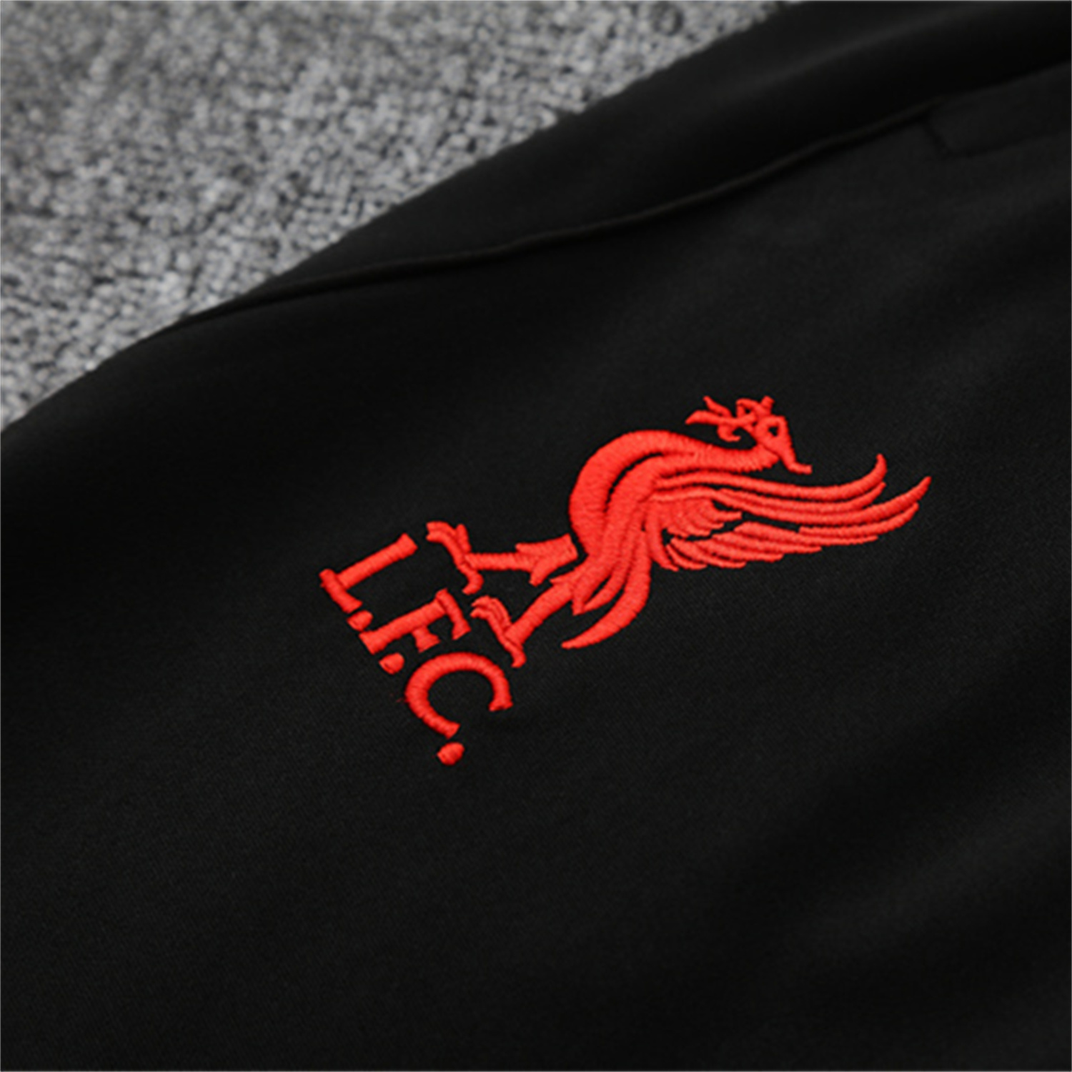 foot-Liver.pool 25-26 Long Sleeve Training Set - White Top & Black Pants