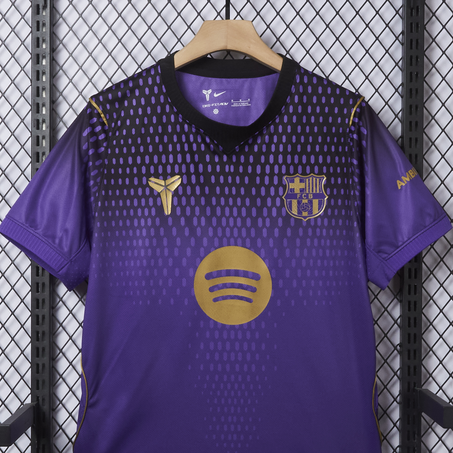 SIUjerseys-Barcelona 26-27 Away Purple-Black Gradient Jersey - Fans Version