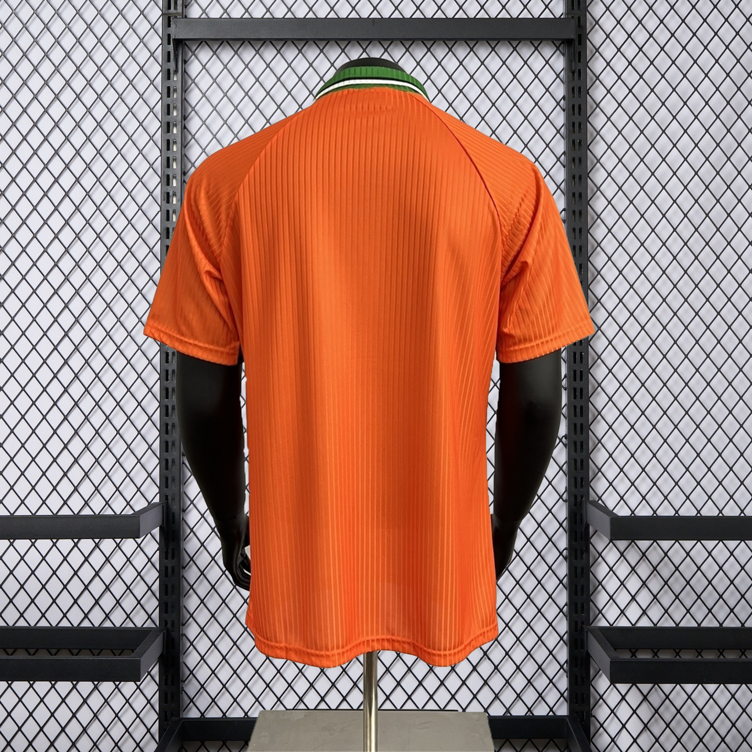 foot-Retro Ireland 1996-97 Away Orange Jersey
