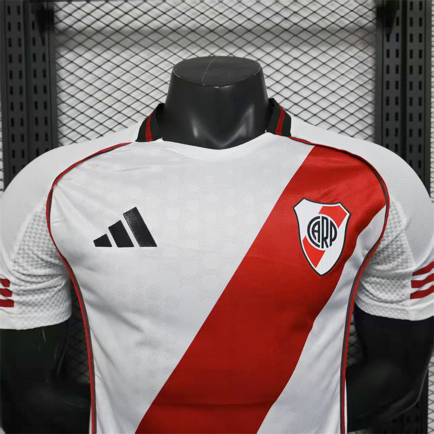 foot-River Plate 25-26 Home Unsponsored Jersey - Player Version