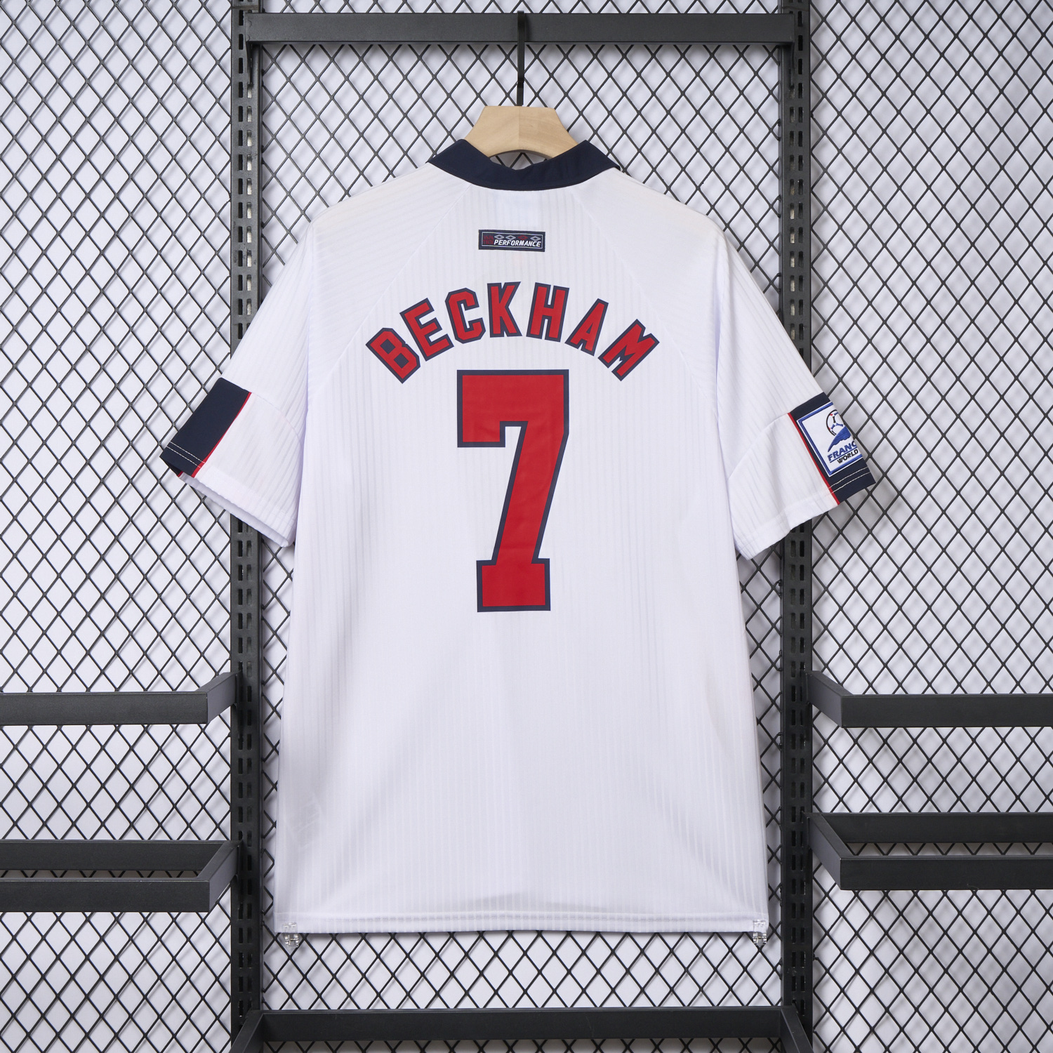 foot-Retro England 1998 Home Jersey