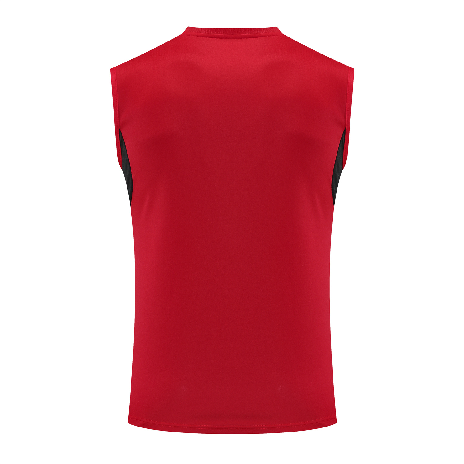 foot-Manchester United 25-26 Vest Training Set - Pure Red Vest & Black Shorts