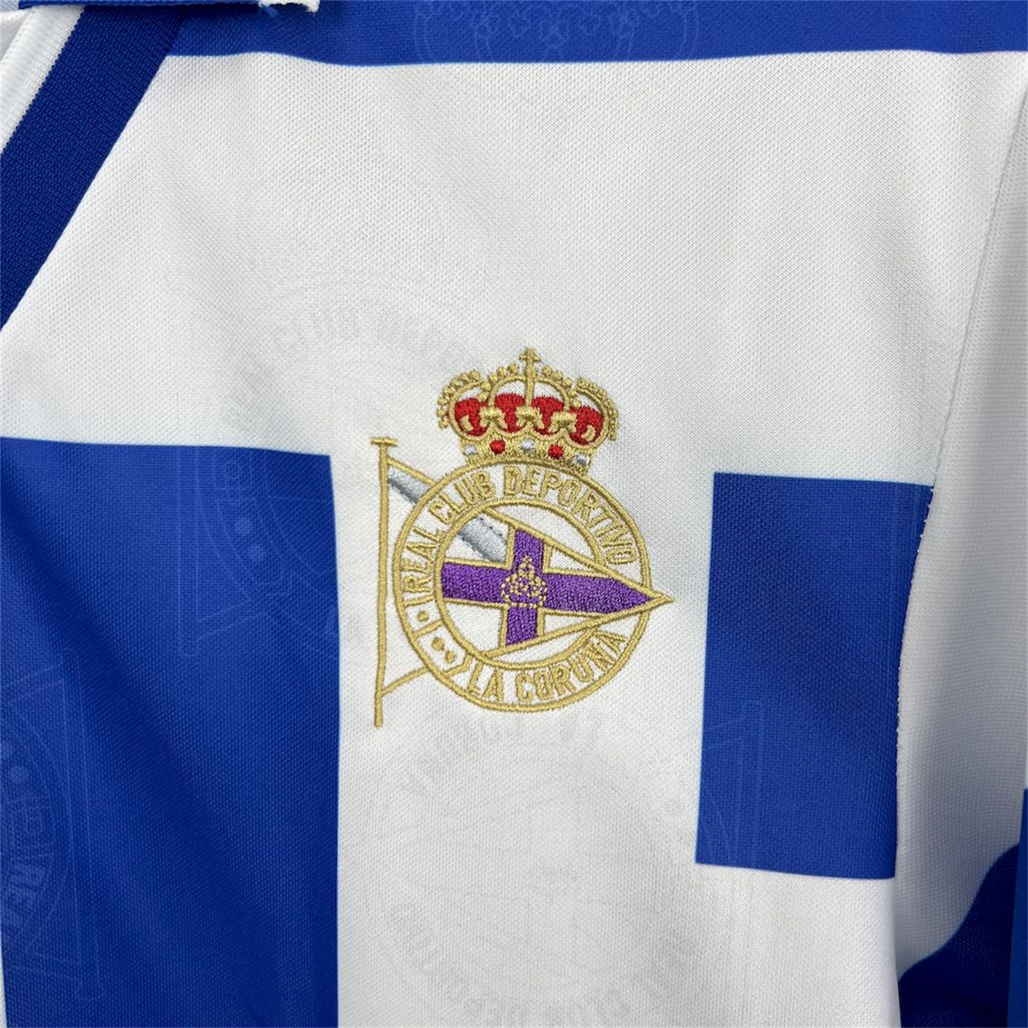 foot-Retro Deportivo de La Coruña 1994-95 Home Jersey