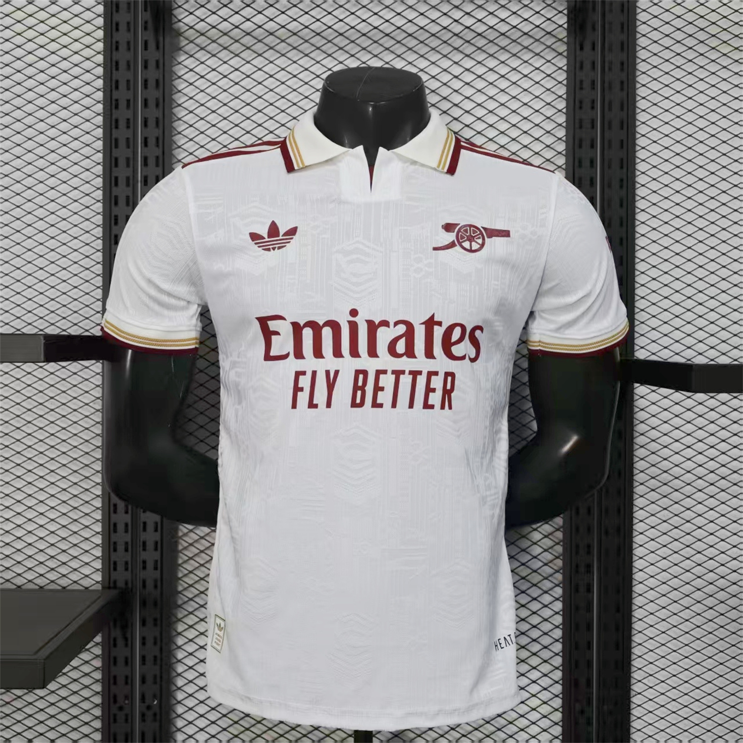 foot-Arsenal 25-26 Third White Jersey - Player Version