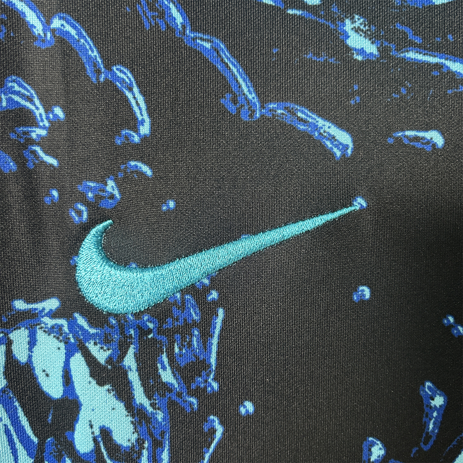 foot-Inter Milan 25-26 Blue Snake Pattern Pre-Match Training Jersey - Fans Version