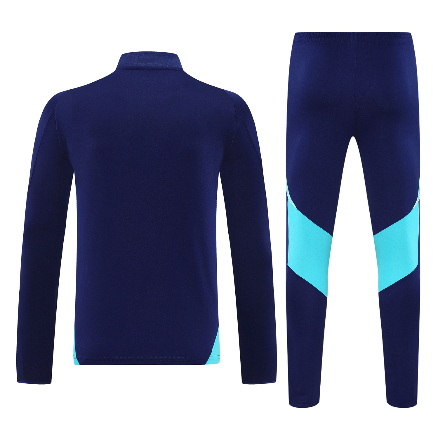 foot-Flamengo 25-26 Long Sleeve Training Set - Deep Blue Top & Deep Blue Pants