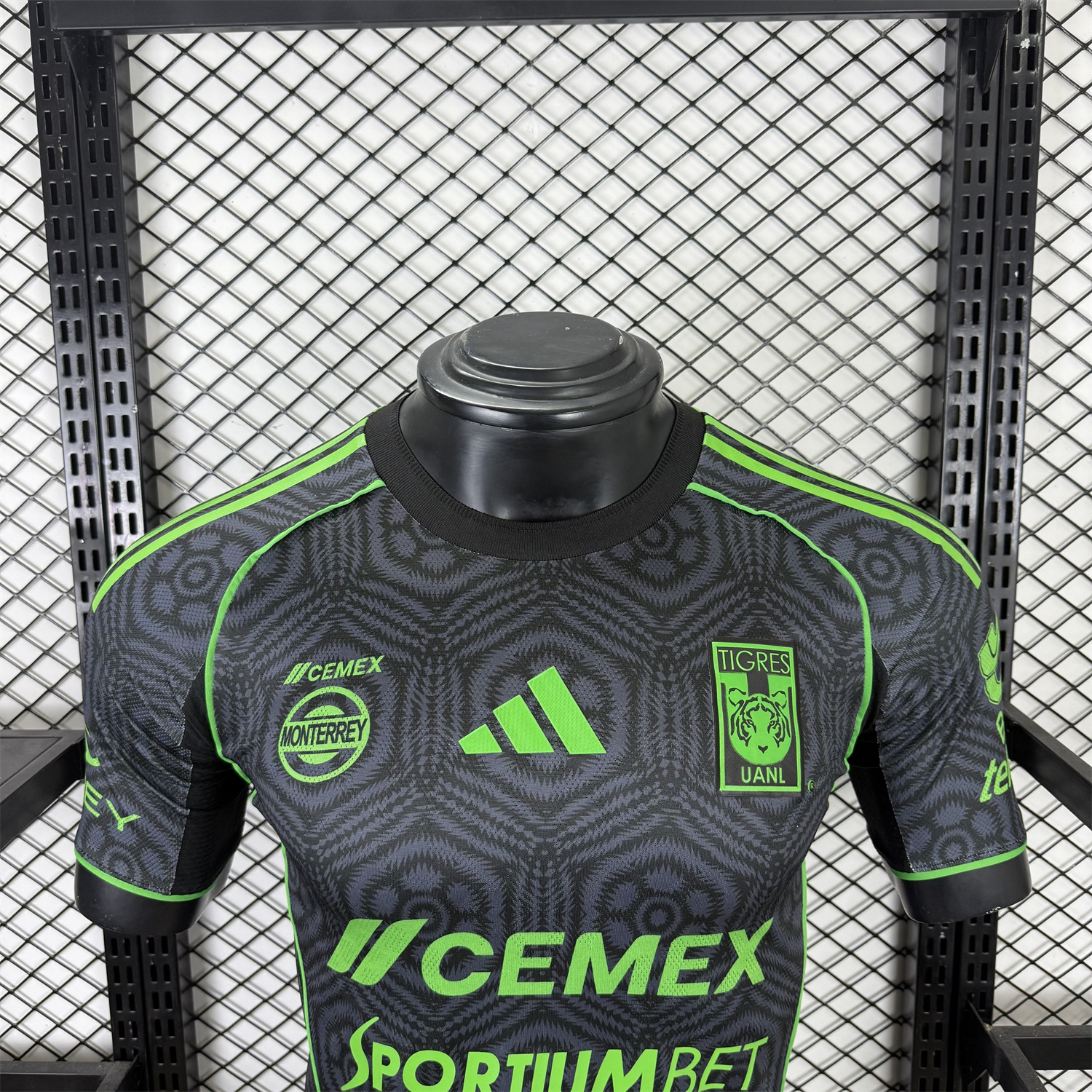 Unitedfootballkit.com | Tigres UANL 25-26 Third Jersey With All Sponsors - Player Version -Customize Name, Number and Patch | Worldwide Shipping