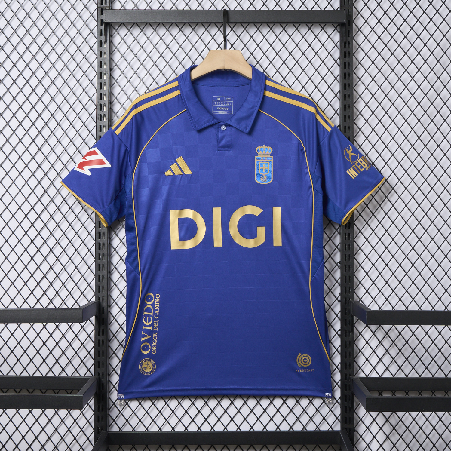 foot-Real Oviedo 25-26 Centenary Home Jersey - Fans Version