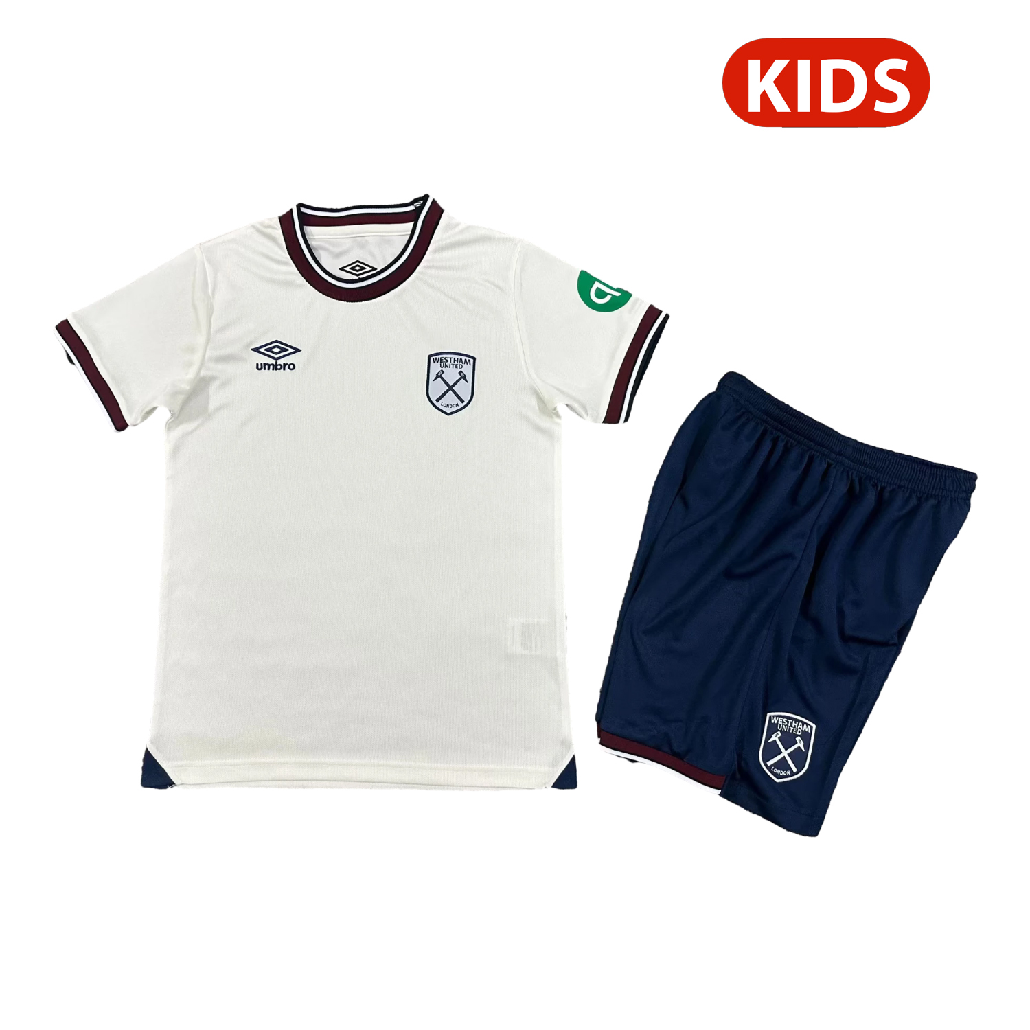 foot-West Ham United 25-26 Away Kids Kit