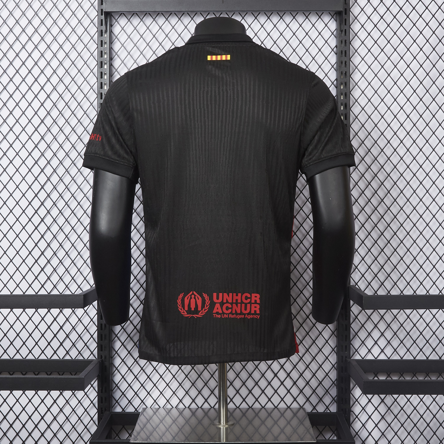 foot-【New】Barcelona x Travis Scott 24-25 Away Pure Black Jersey - Player Version