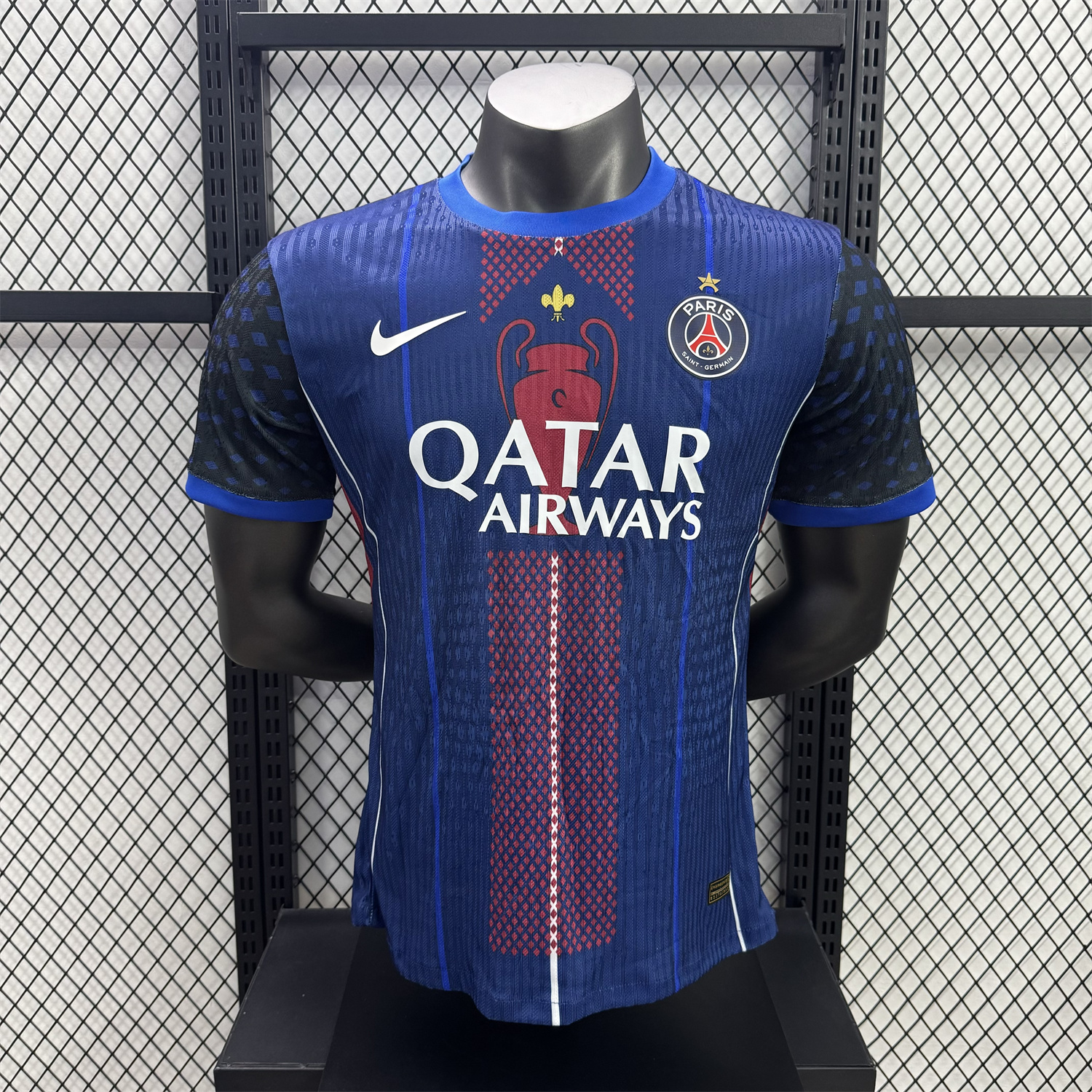 foot-Paris Saint-Germain PSG 25-26 Champion Blue Special Edition Jersey With Star - Player Version