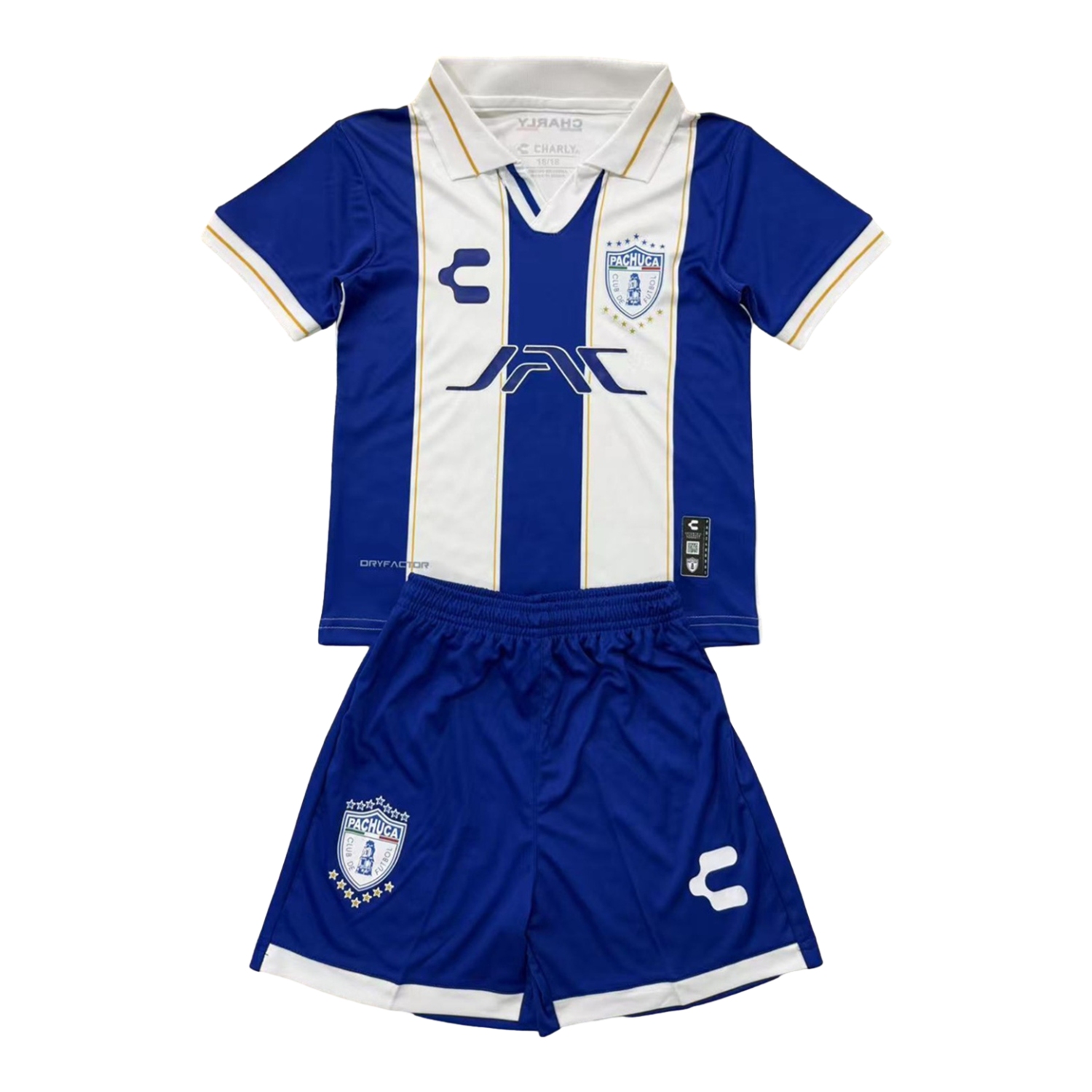 foot-Pachuca 25-26 Home Men's Adult Jersey Set - Fans Version