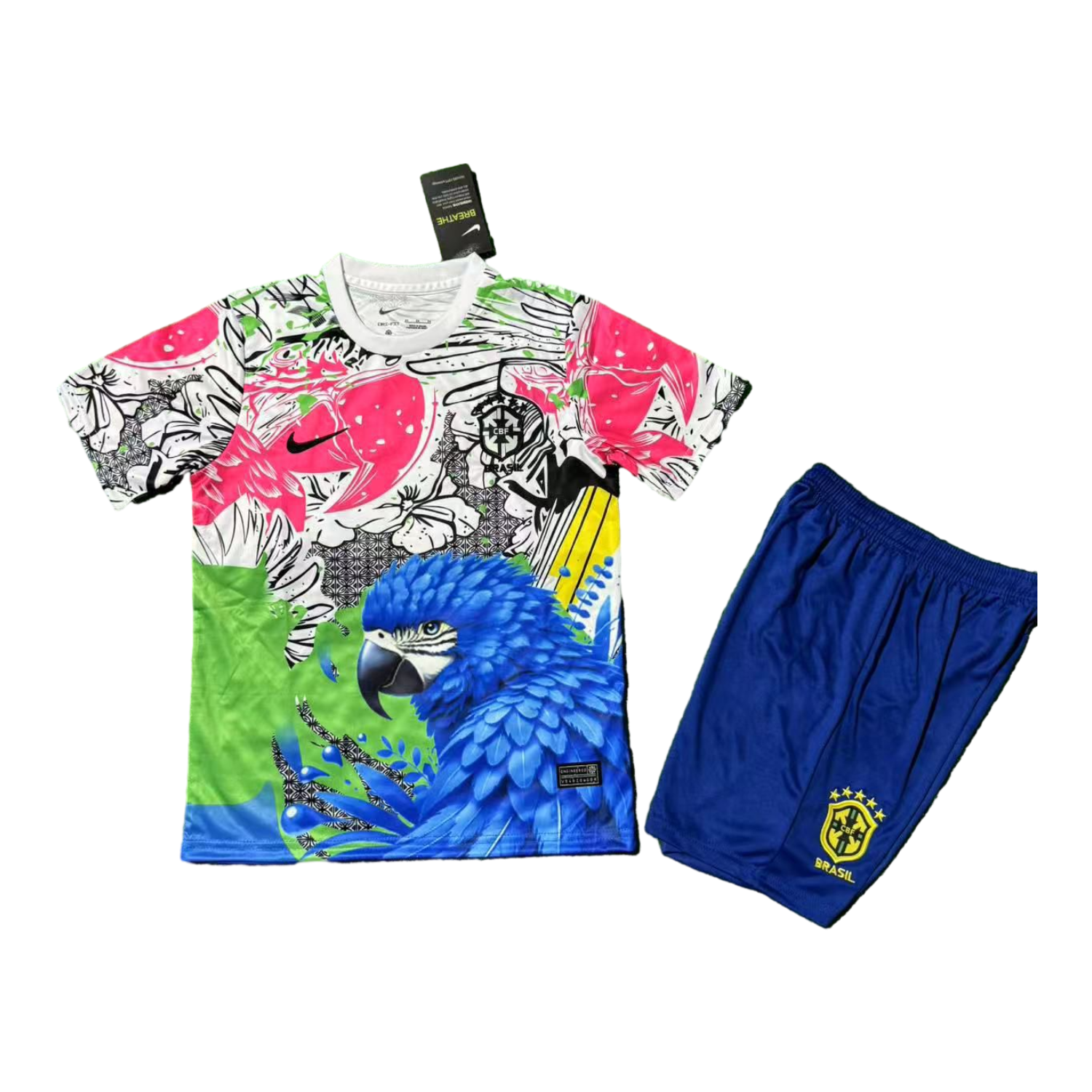 foot-Brazil 25-26 Red Parrot Special Kids Kit