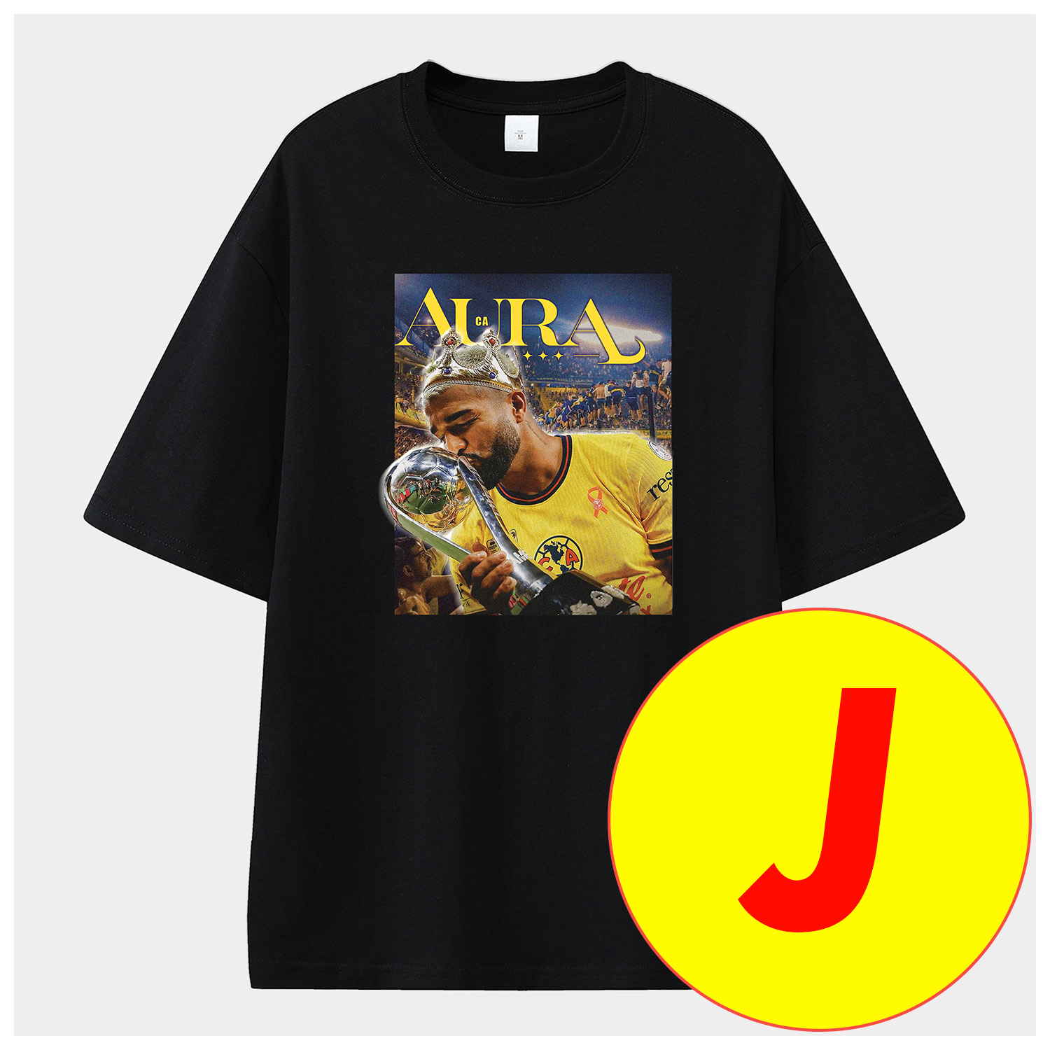 foot-Club América Triple Championship Unisex Pure Cotton T-shirt