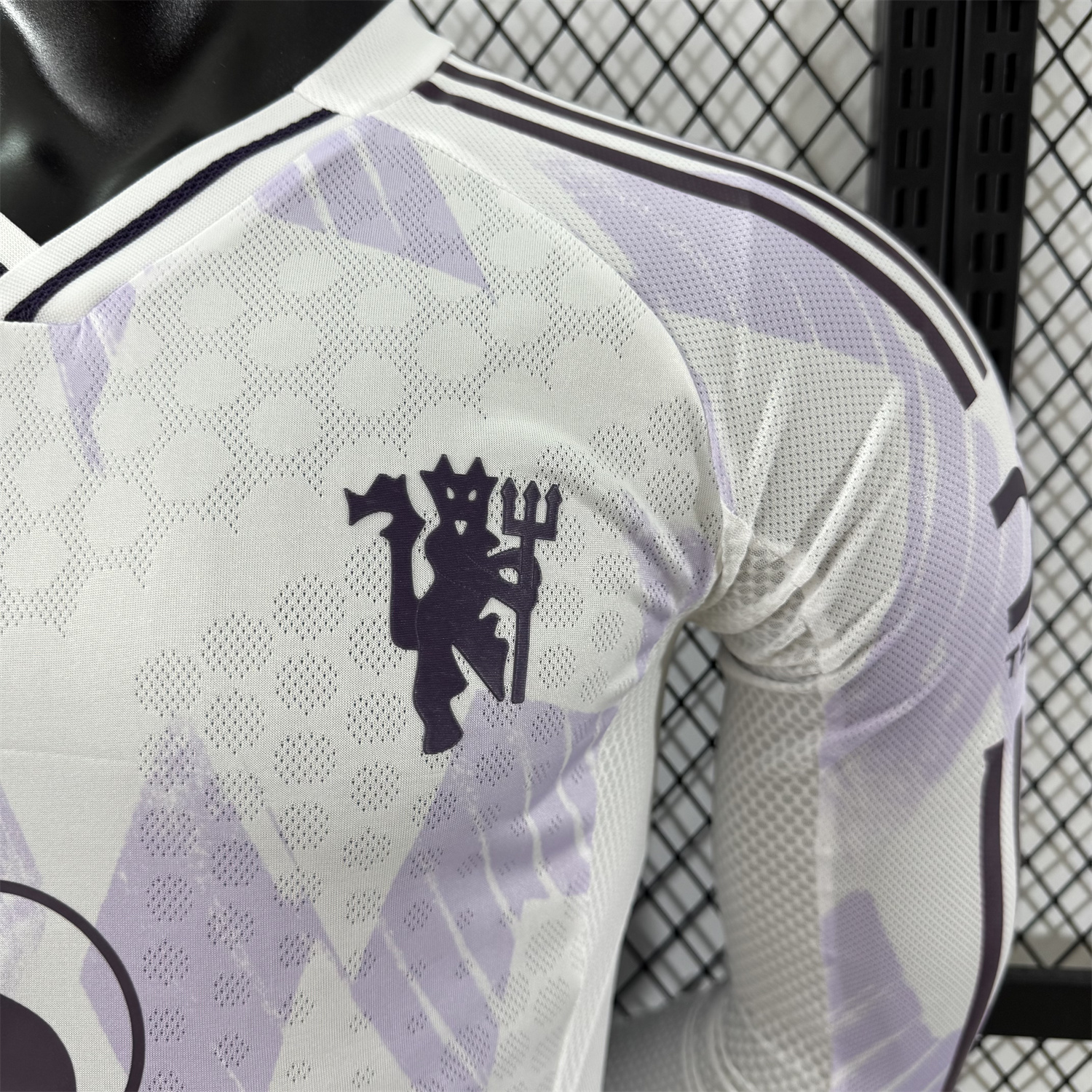 foot-Manchester United 25-26 Away Long Sleeves Jersey - Player Version