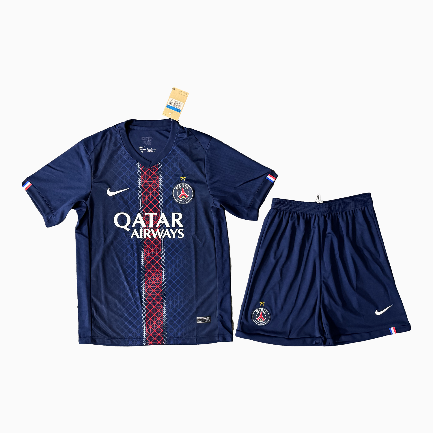foot-Paris Saint-Germain PSG 25-26 Home Men's Adult Jersey Set - Fans Version