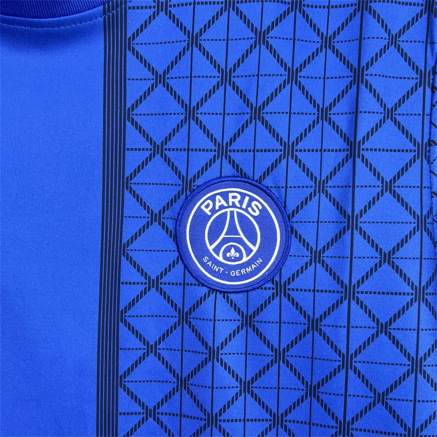 foot-Paris Saint-Germain PSG 25-26 Blue Pre-Match Training Jersey - Fans Version