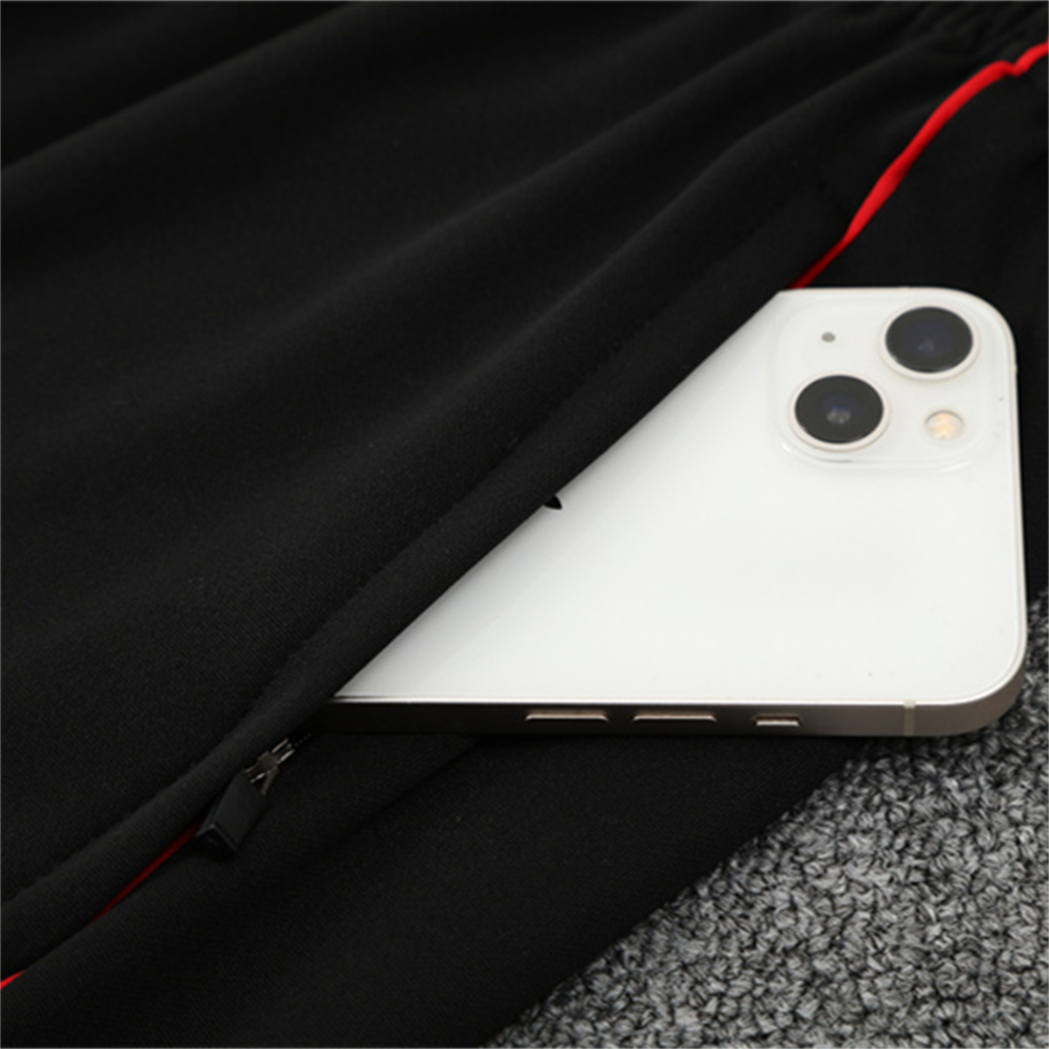 foot-Arsenal 25-26 Kids Long Sleeve Training Set - White Top & Black Pants