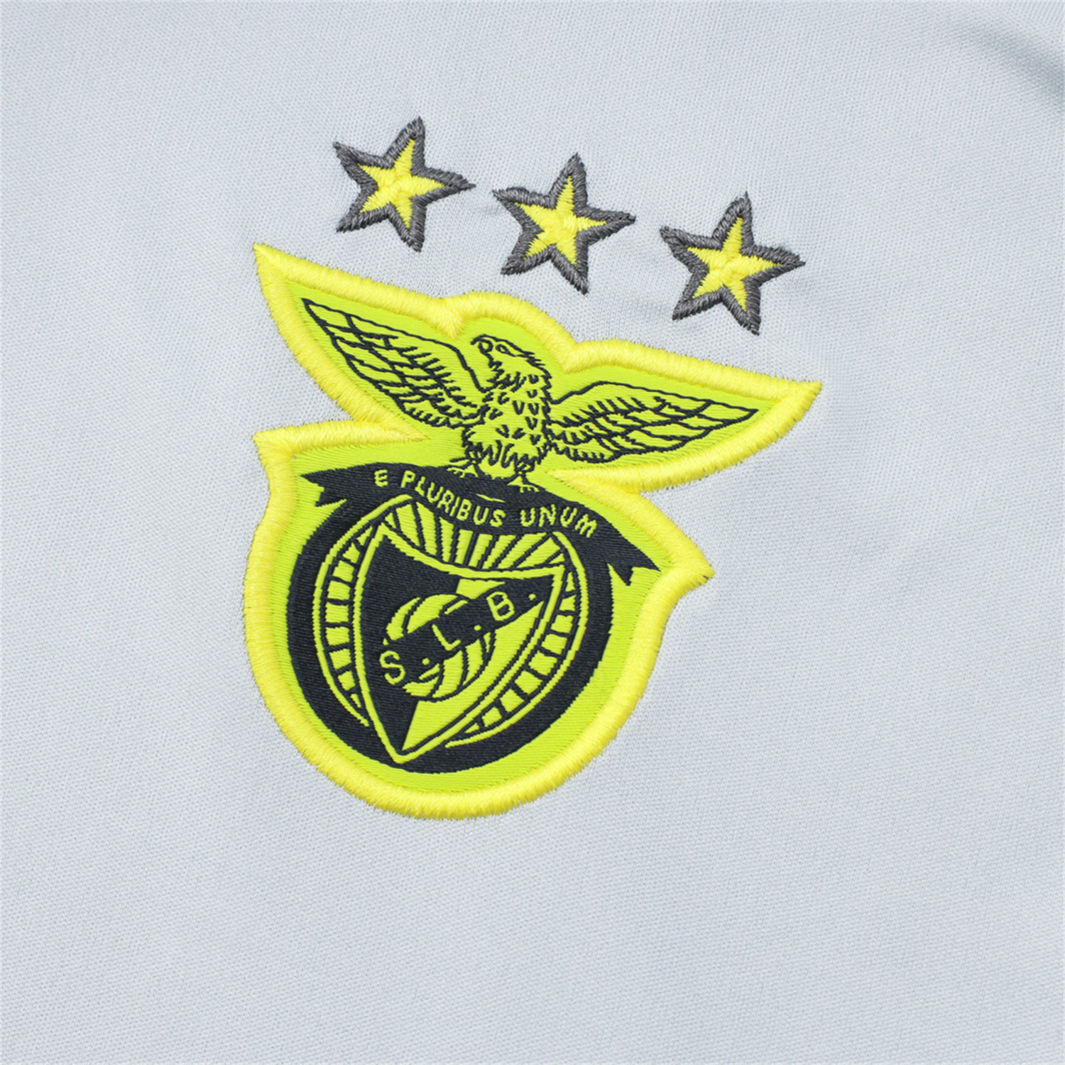 foot-Benfica 25-26 POLO Short-Sleeve Training Set - Grey Top and Deep Grey Pants