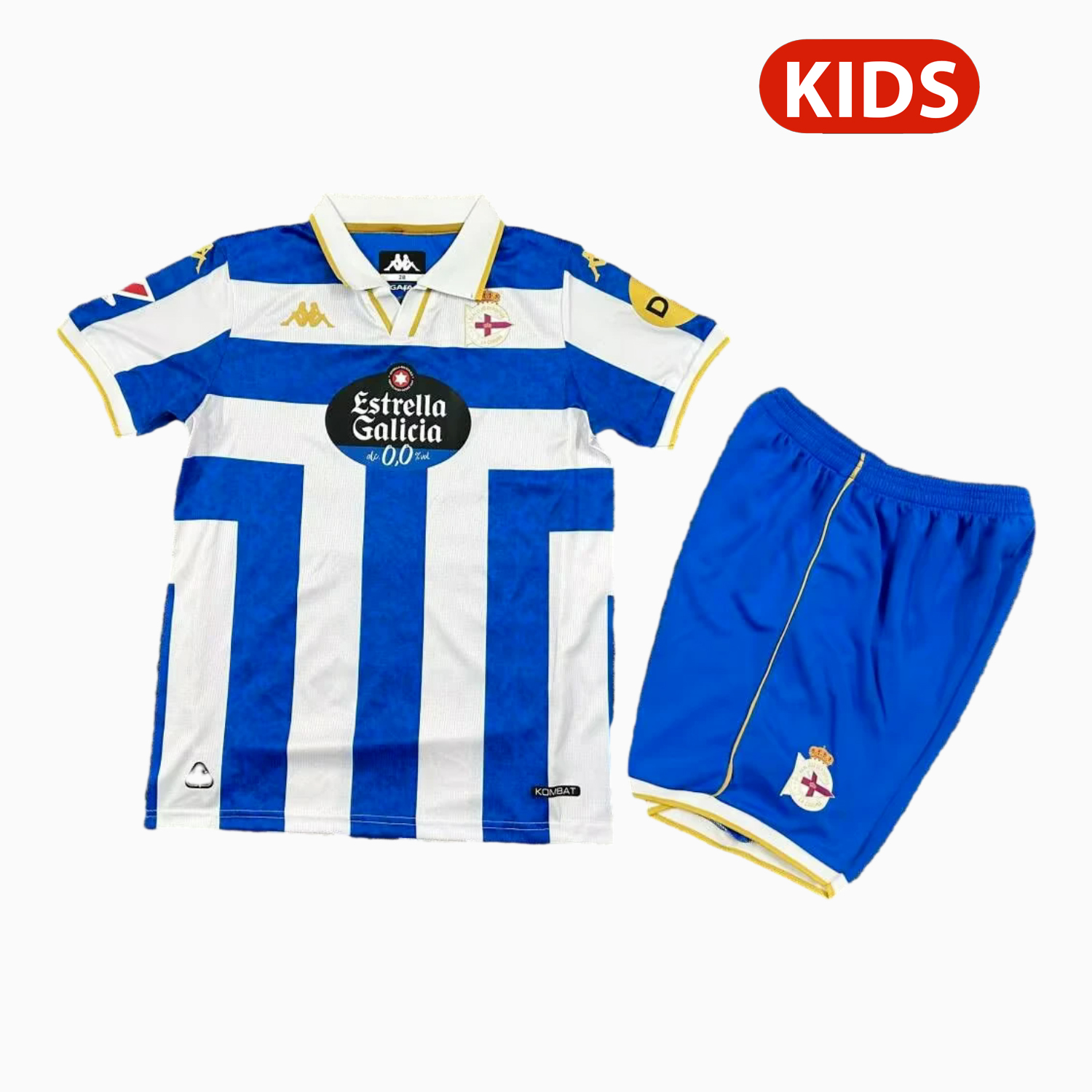 foot-Deportivo de La Coruña 25-26 Home Kids Kit