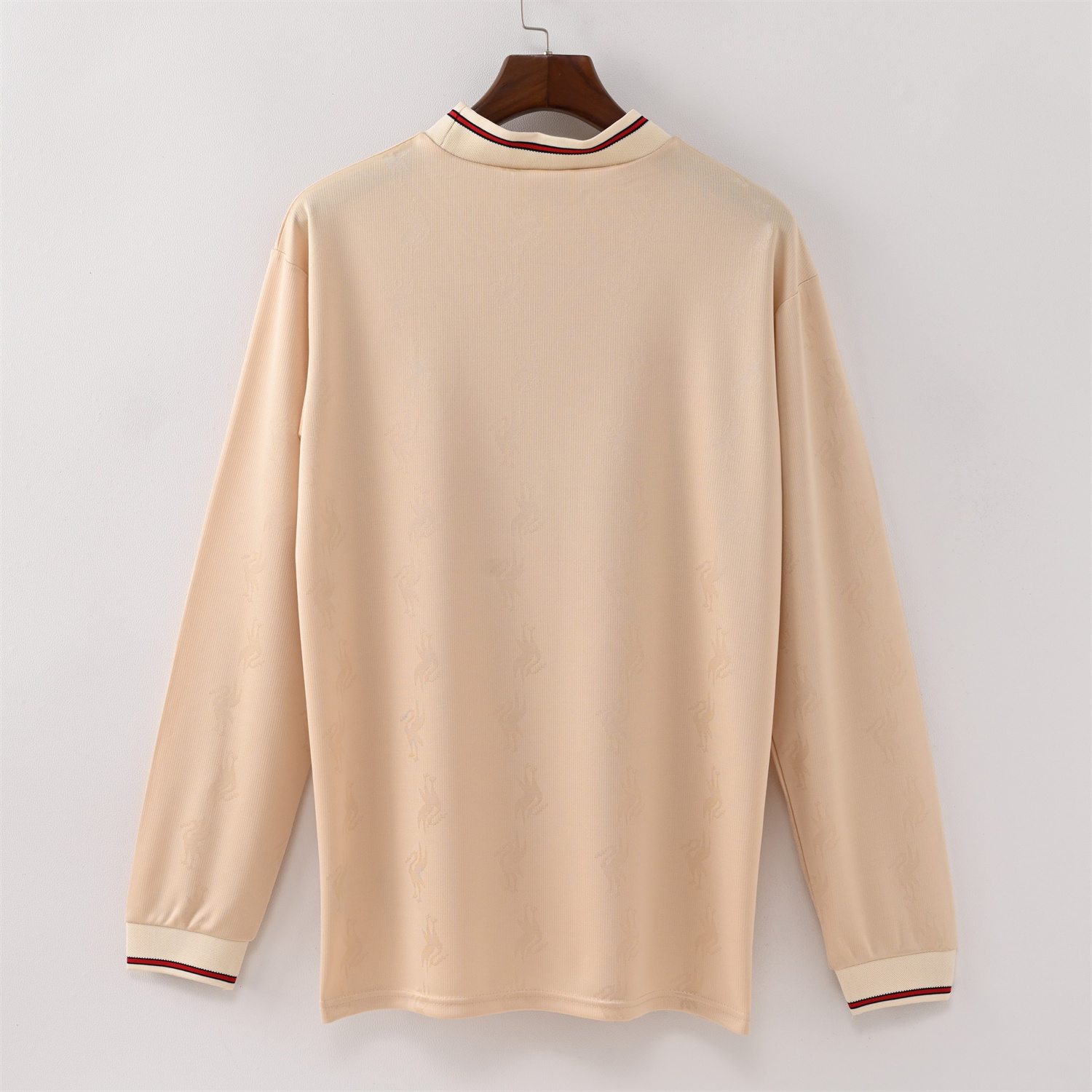 foot-Retro Liver.pool 1996-97 Away Long Sleeves Jersey