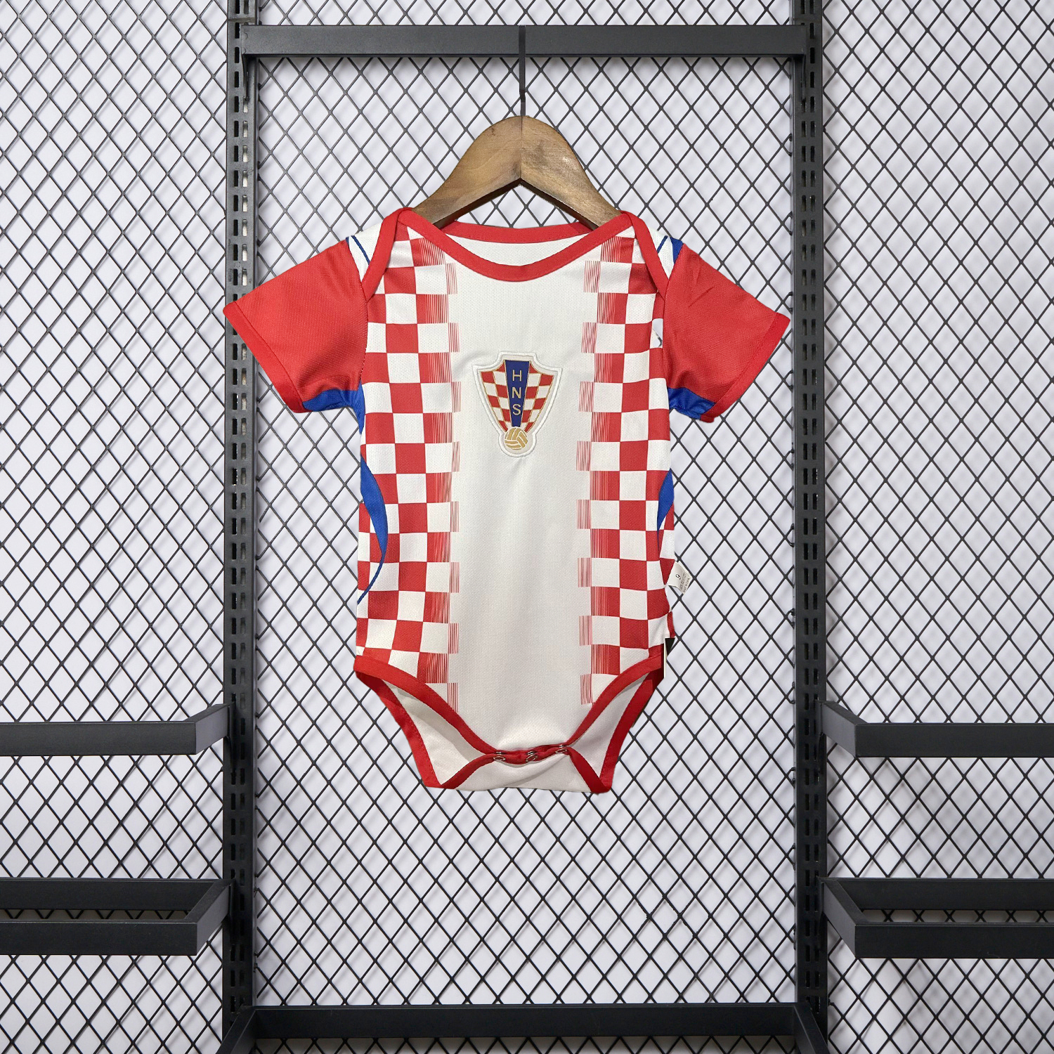 SIUjerseys-Croatia 2026 Home Baby Crawling Suit