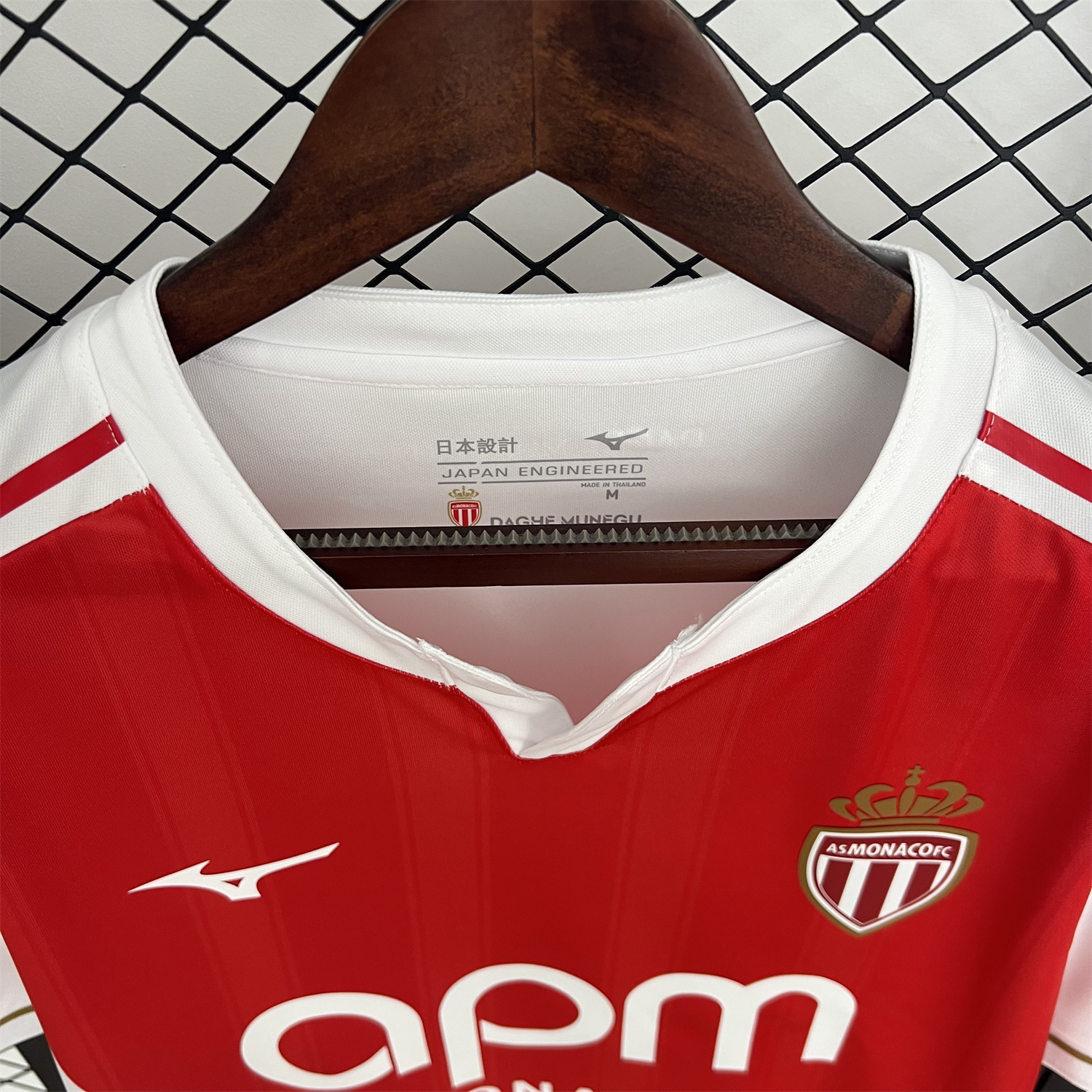 foot-AS Monaco 25-26 Home Jersey - Fans Version