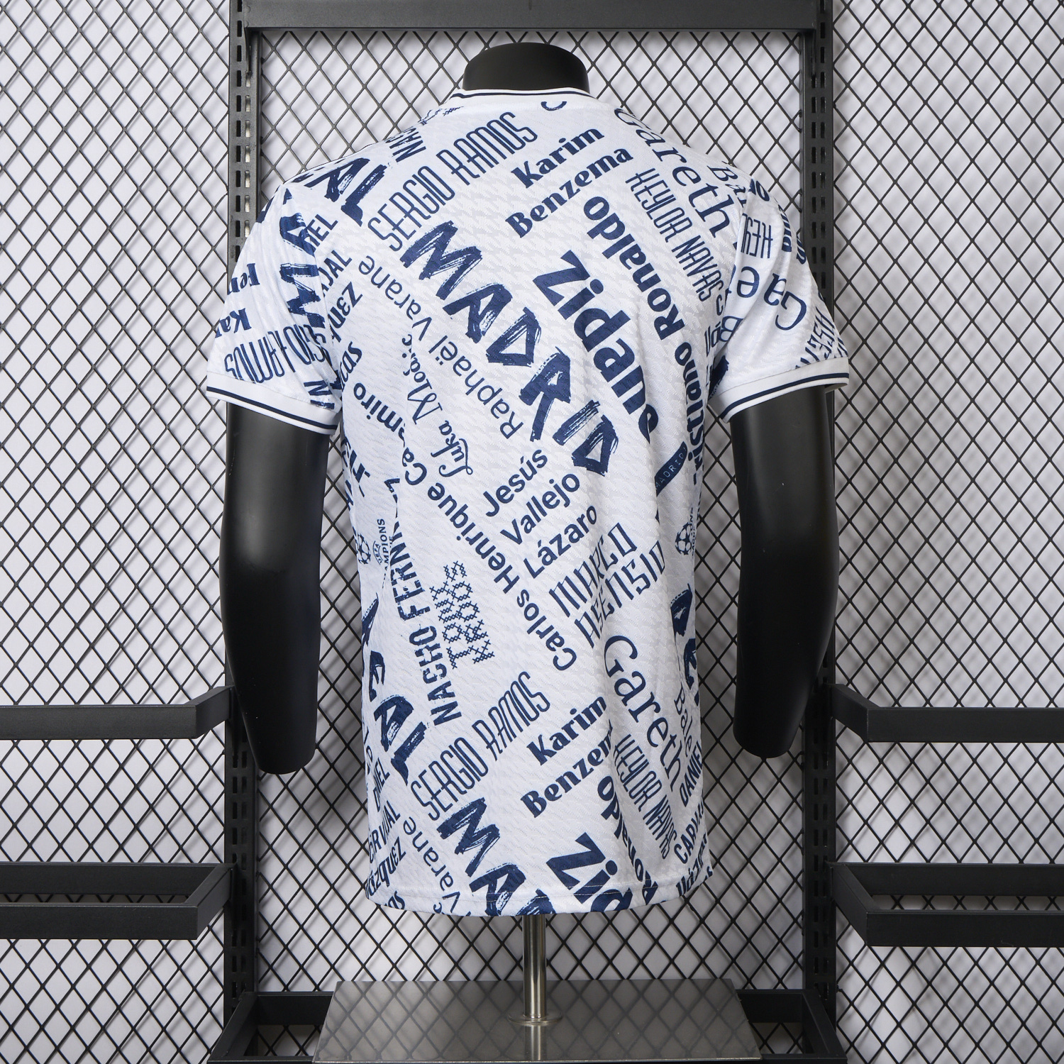 foot-Real Madrid 25-26 Graffiti Of Football Star Names Special Jersey - Player Version