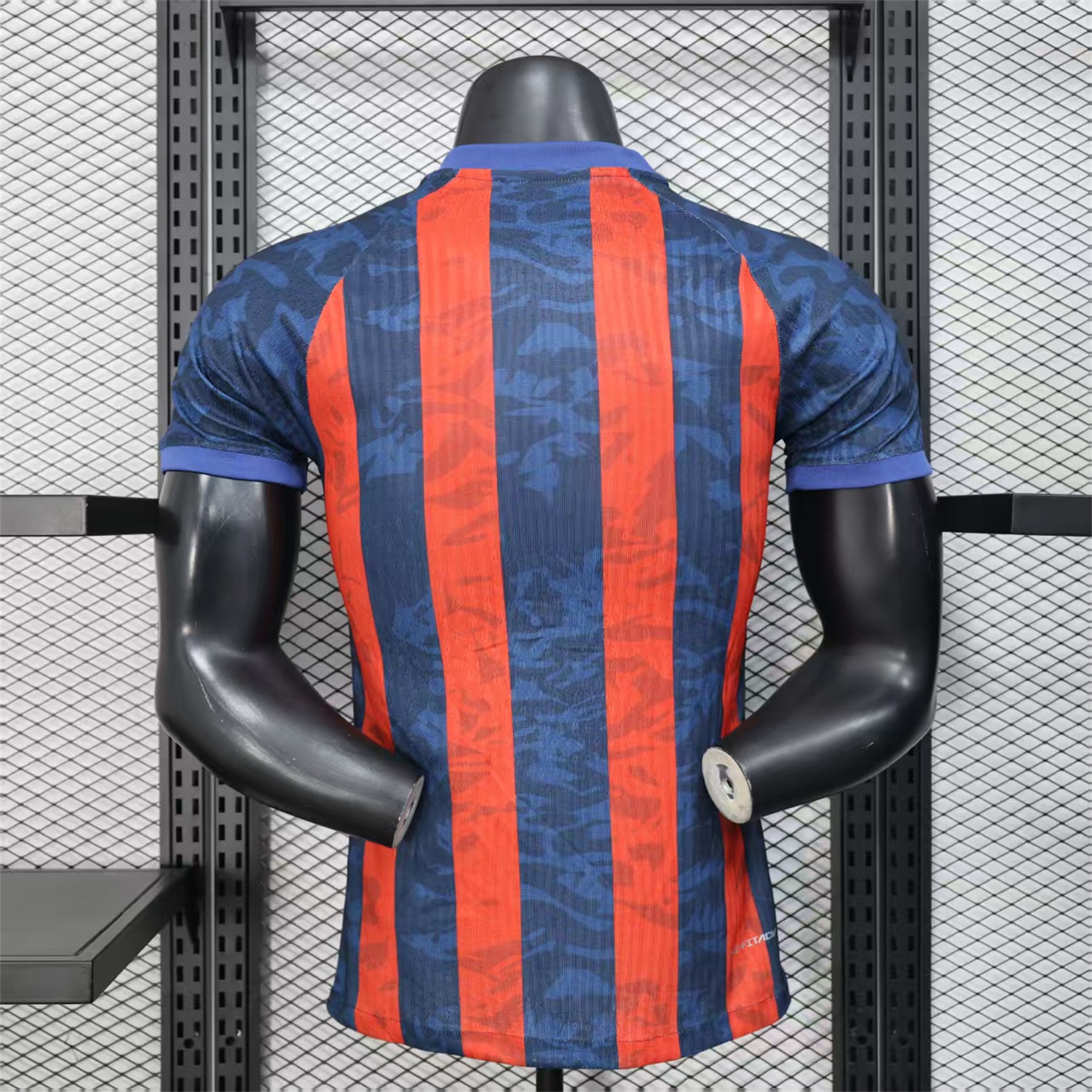 foot-Barcelona 25-26 Yellow Spotify Logo Red & Blue Lines Special Jersey - Player Version