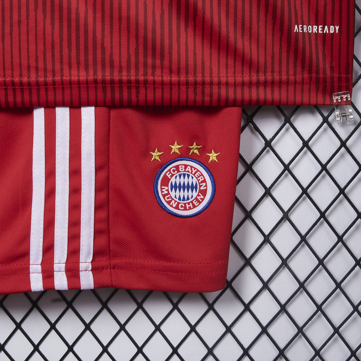 foot-Retro Bayern Munich 2018-19 Home Men's Adult Jersey Set - Fans Version