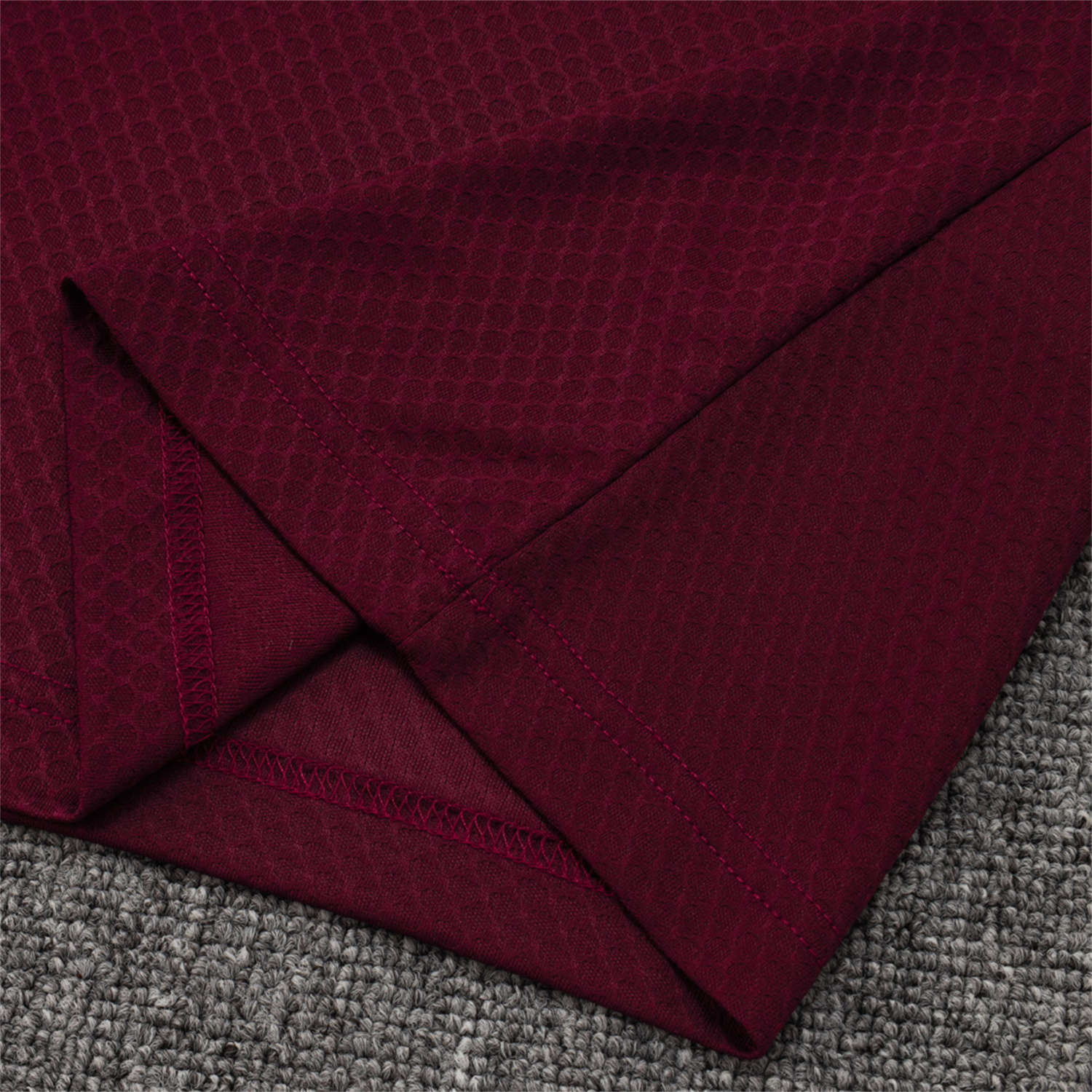 foot-Bayern Munich 25-26 POLO Short-Sleeve Training Set - Deep Red Top and Pants