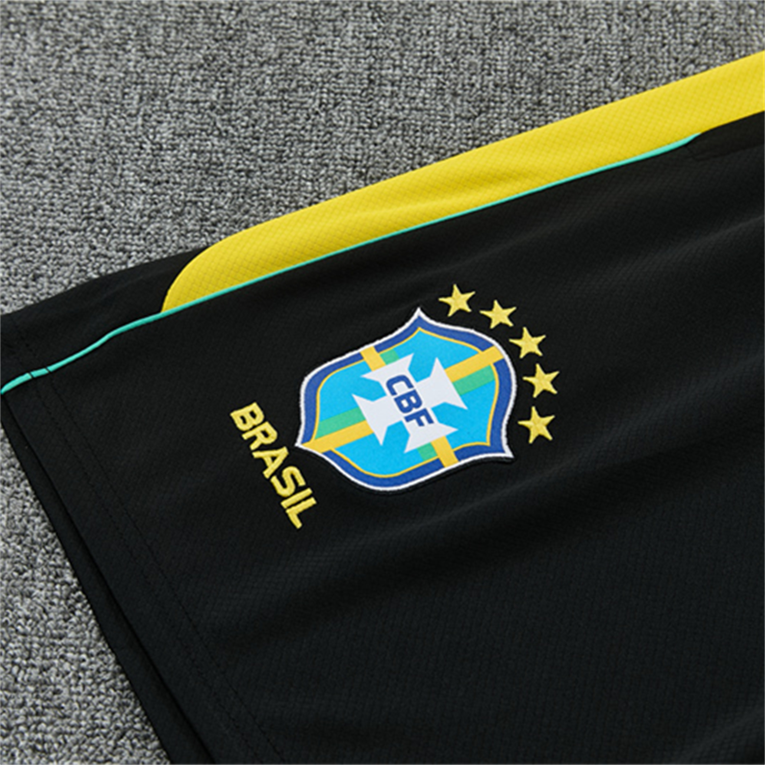 GlobeJersey-Brazil 2026 Short-Sleeve Training Set - Colors Top & Colors Pants