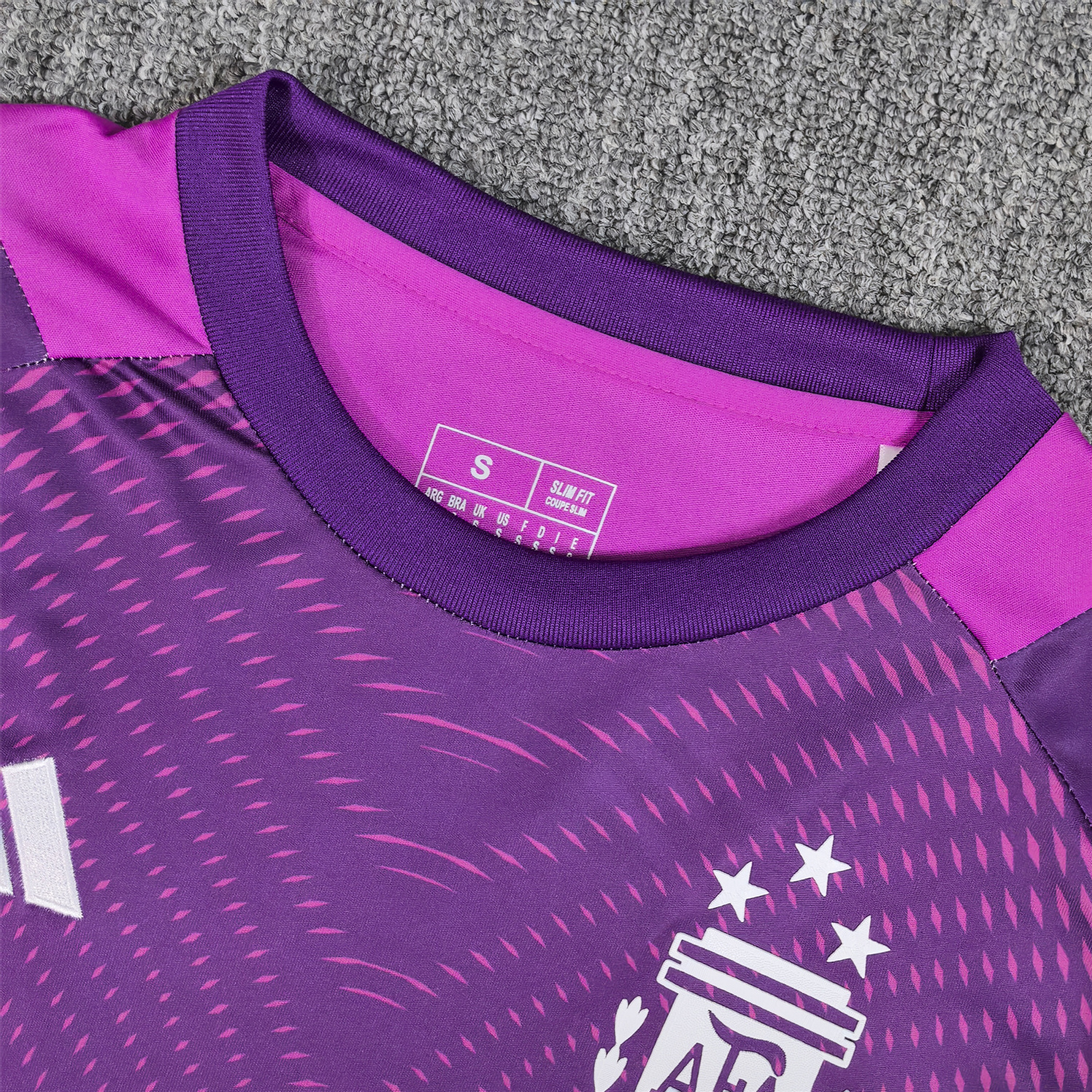 foot-Argentina 25-26 Purple Goalkeeper Jersey - Fans Version