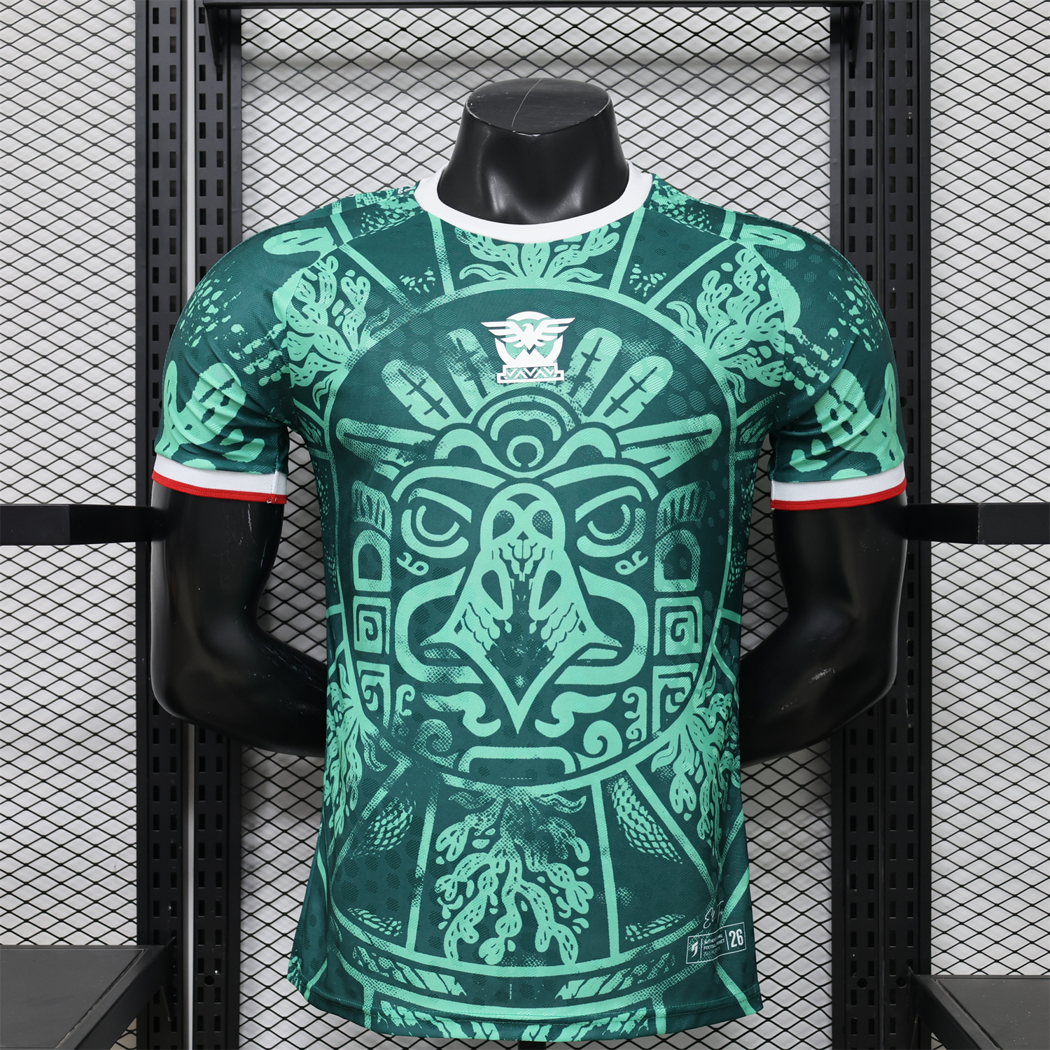 Funinjersey-Mexico 2026 Green Totem Special Jersey - Player Version