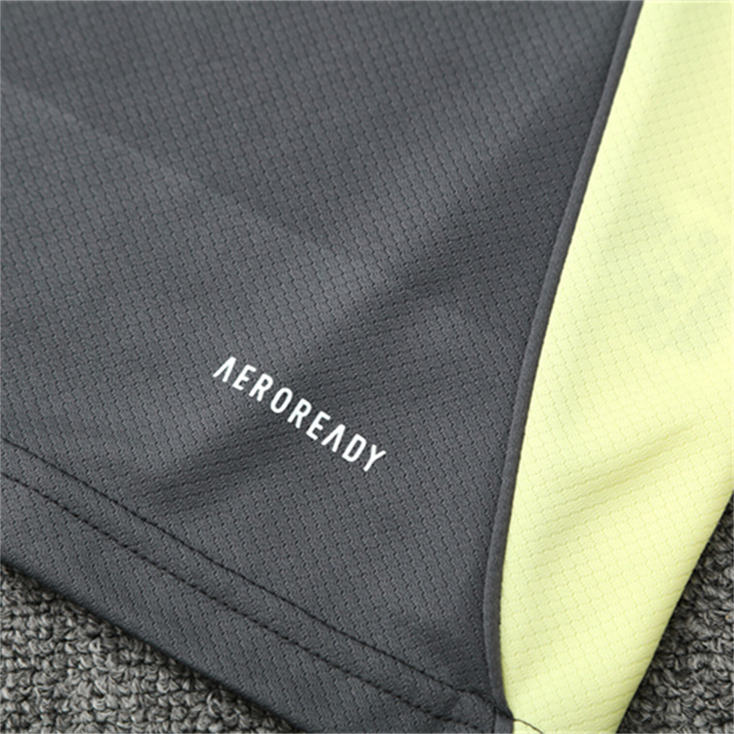 foot-Real Madrid 25-26 Short-Sleeve Training Set - Deep Grey Top and Shorts