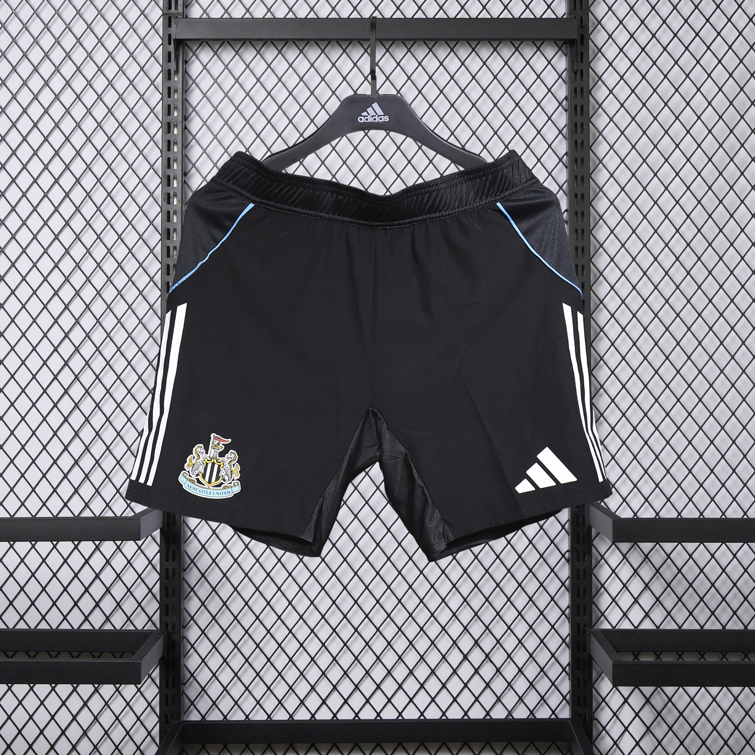 foot-Newcastle United 25-26 Home Black Shorts - Player Version