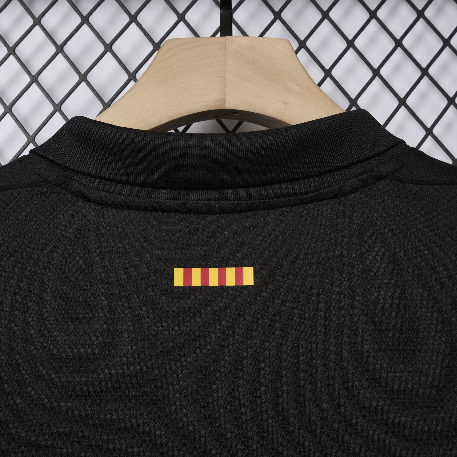 foot-Barcelona x Travis Scott 24-25 Away Pure Black Jersey - Fans Version