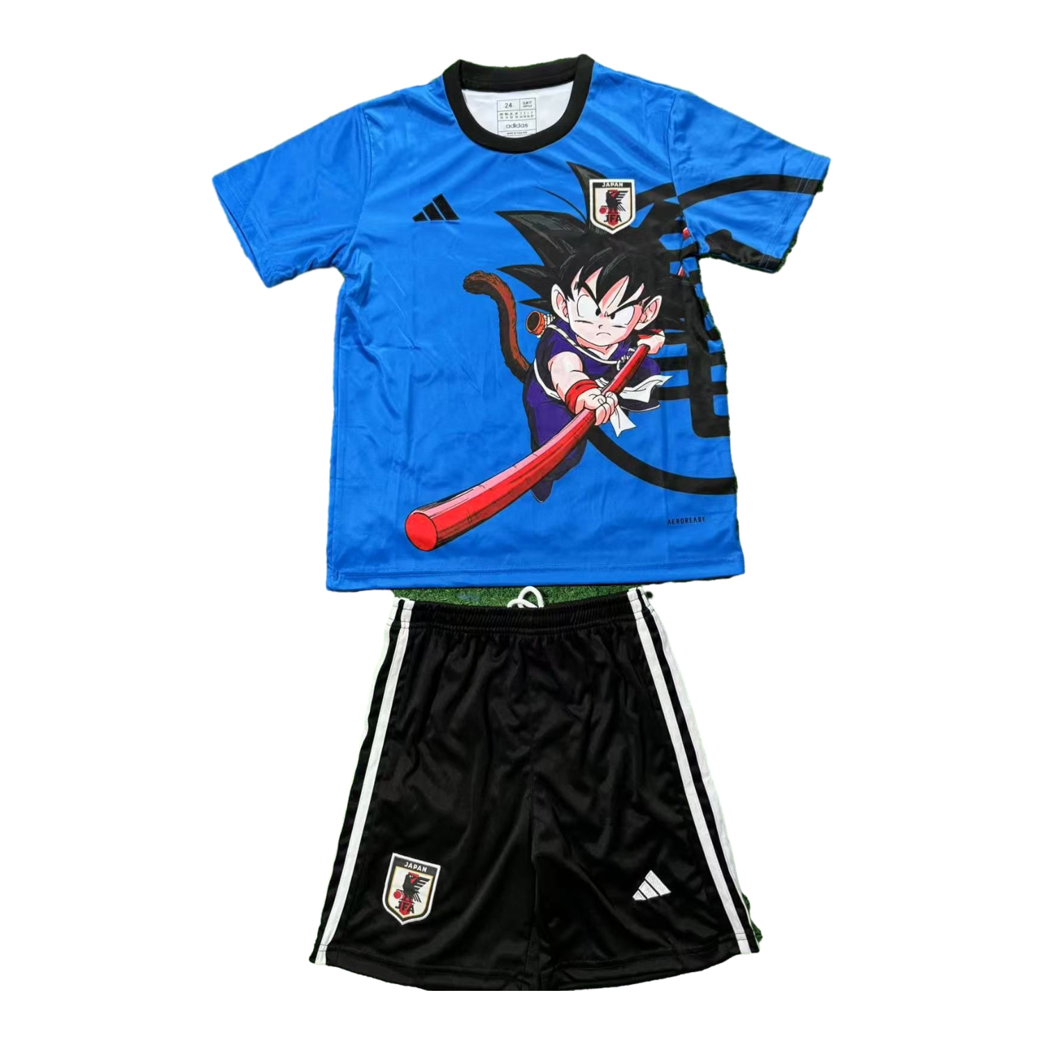 foot-Japan 25-26 Small Goku Dance Stick Blue Special Kids Kit