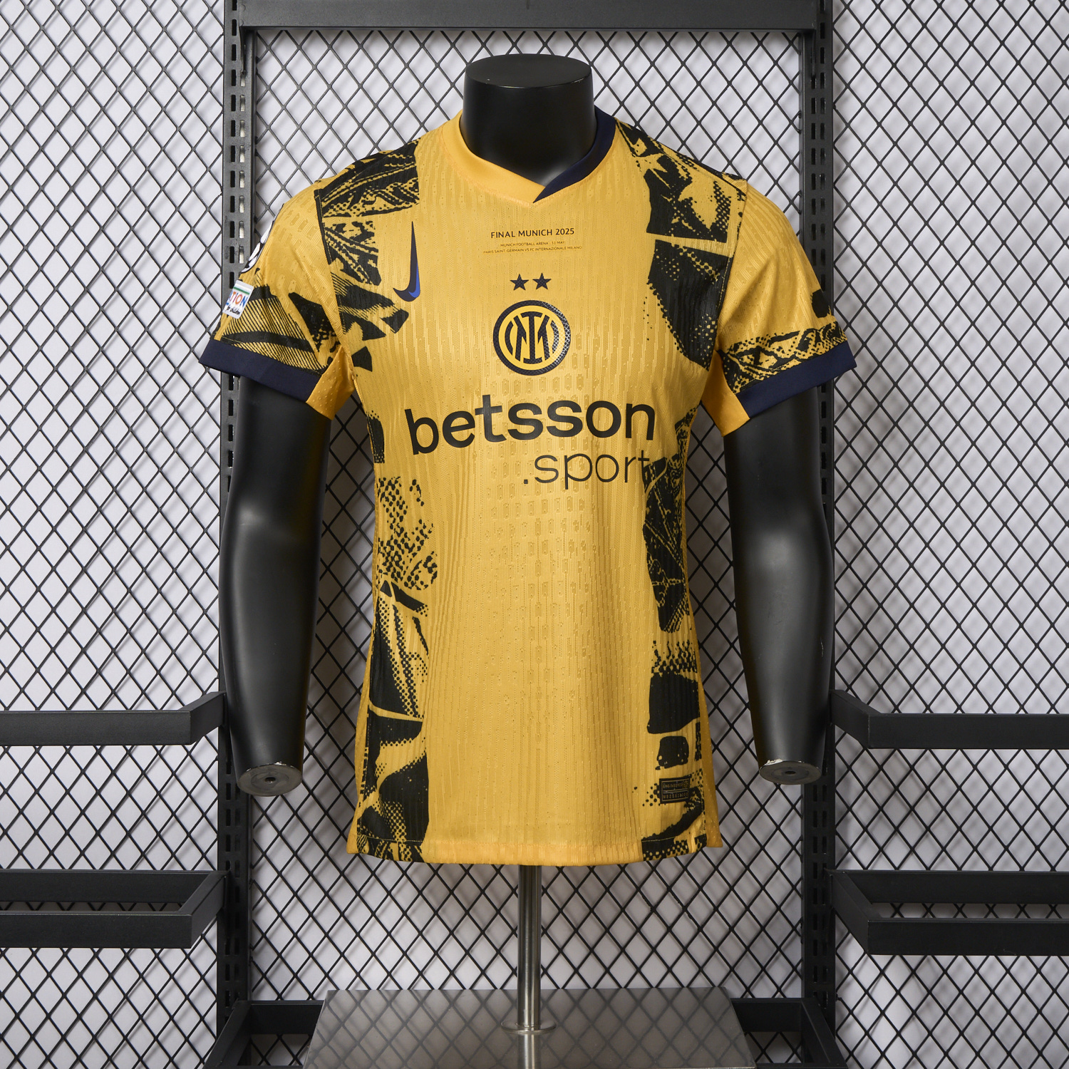 foot-Inter Milan 24-25 Third Champions League Final Jersey - Player Version