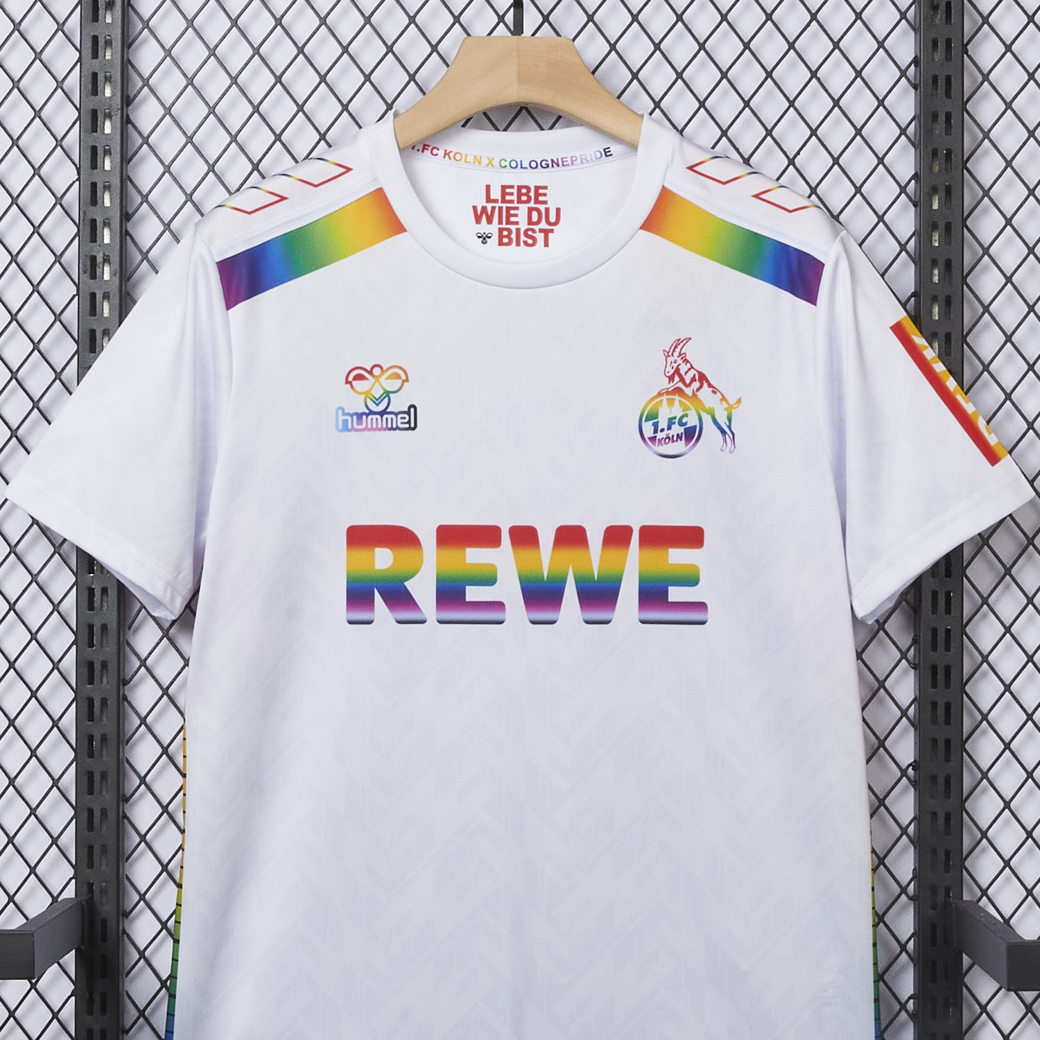 foot-1. FC Köln 2024-25 Pride Diversity Special Edition Jersey - Fans Version
