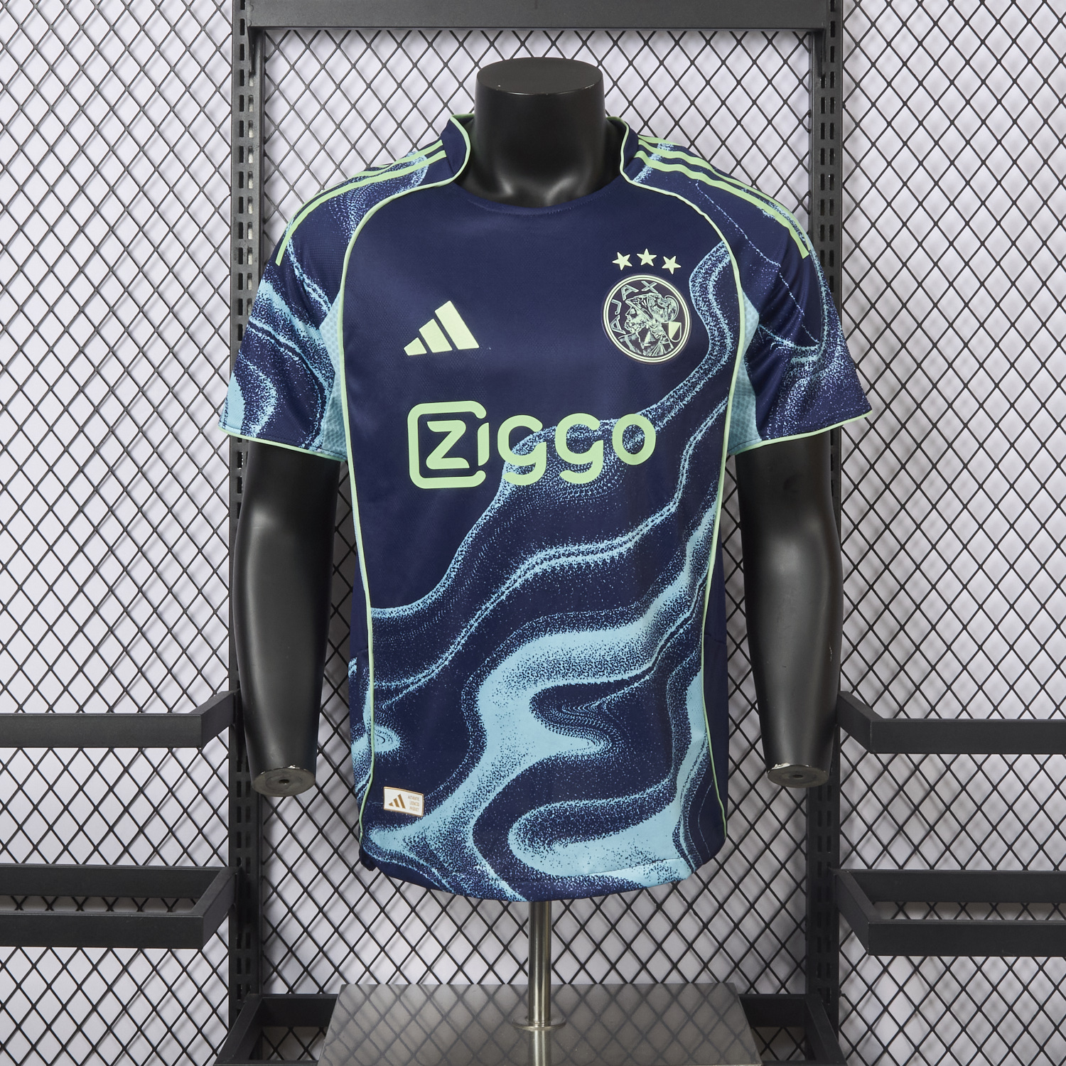 foot-Ajax 25-26 Away Deep Blue Jersey - Player Version