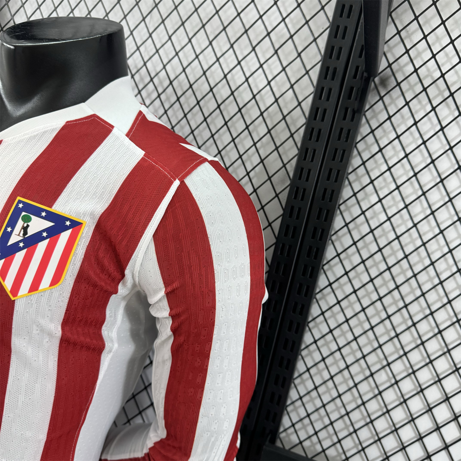 foot-Atletico Madrid 25-26 Home Long Sleeves Jersey - Player Version