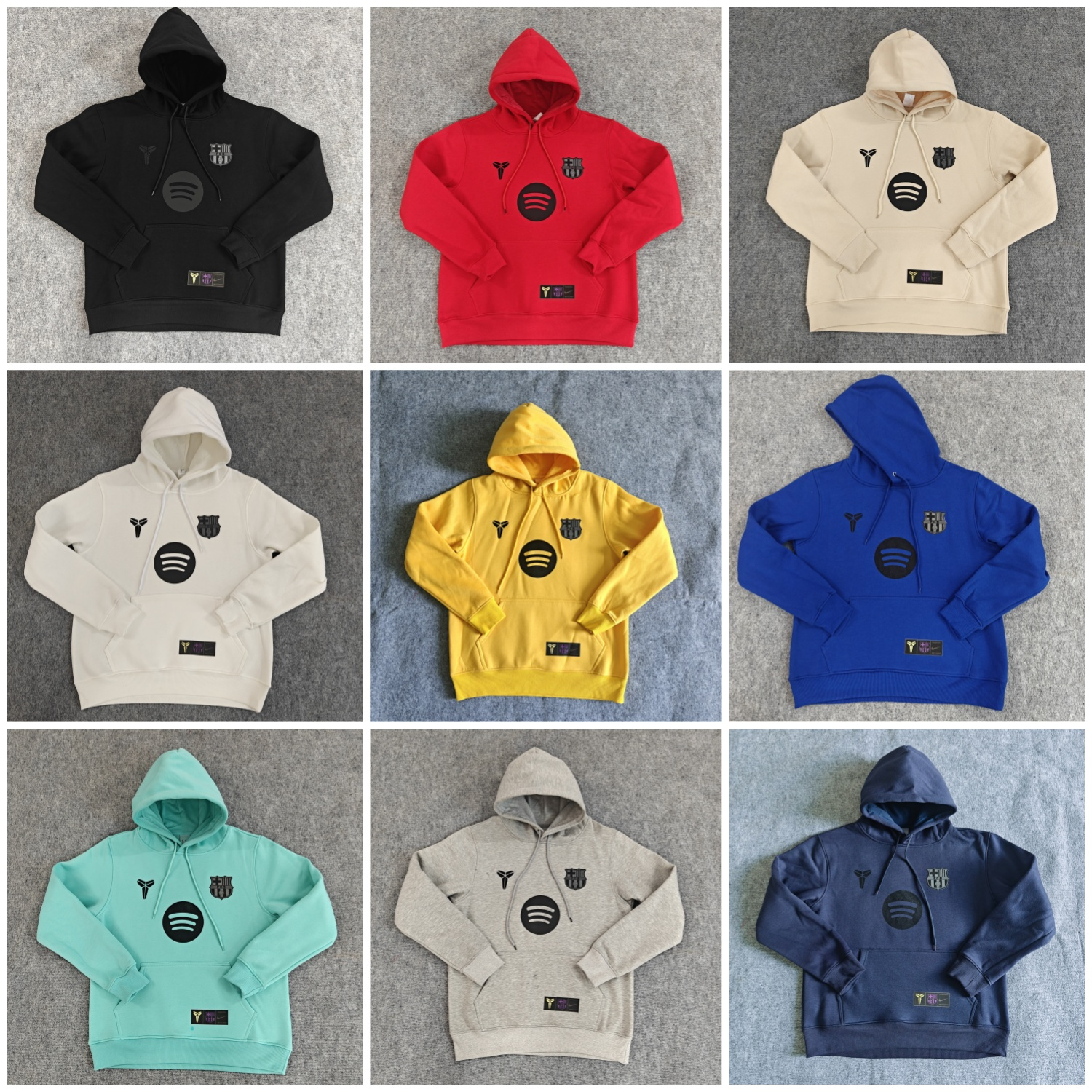 foot-Barcelona 25-26 KB Logo Unisex Pullover Hoodie