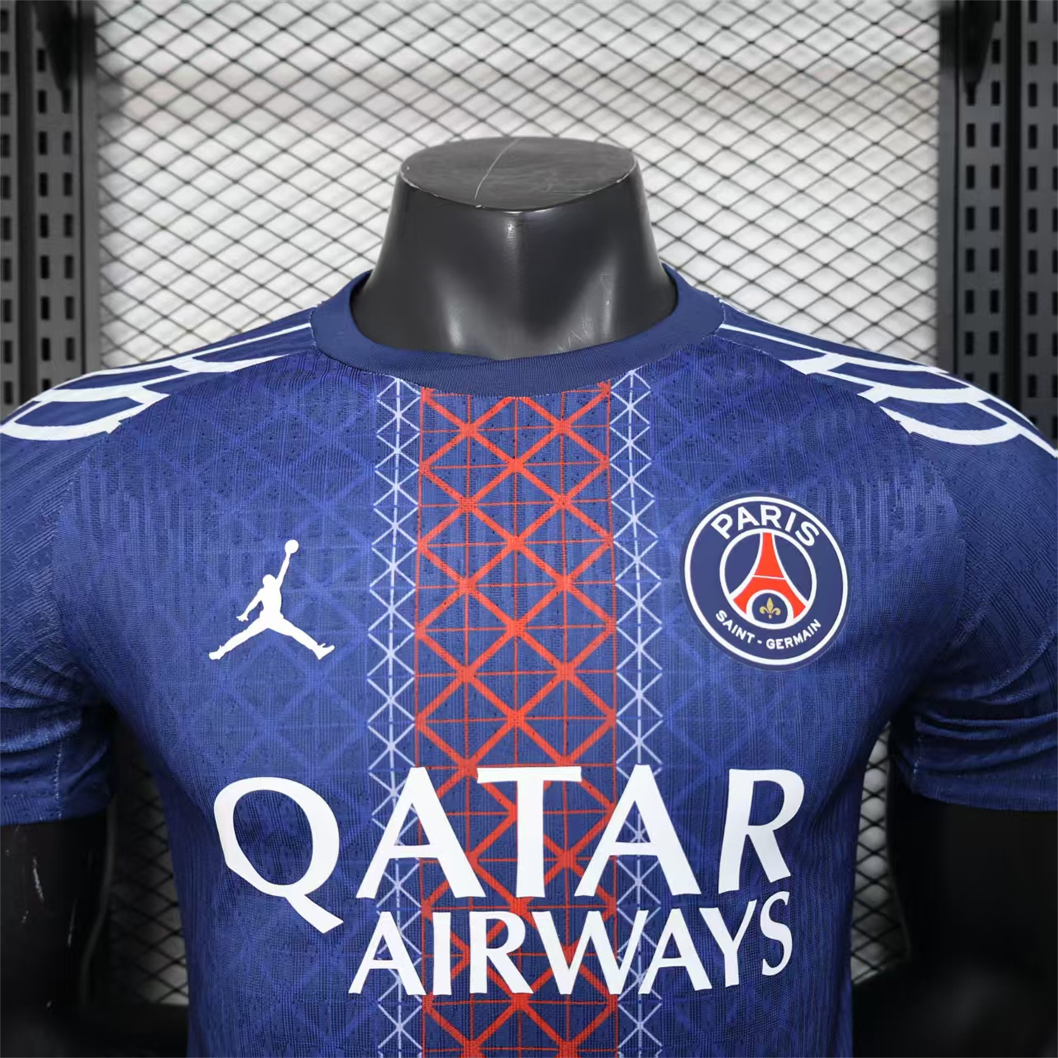 foot-Paris Saint-Germain PSG X JD 25-26 Red And Blue Special Edition Jersey - Player Version