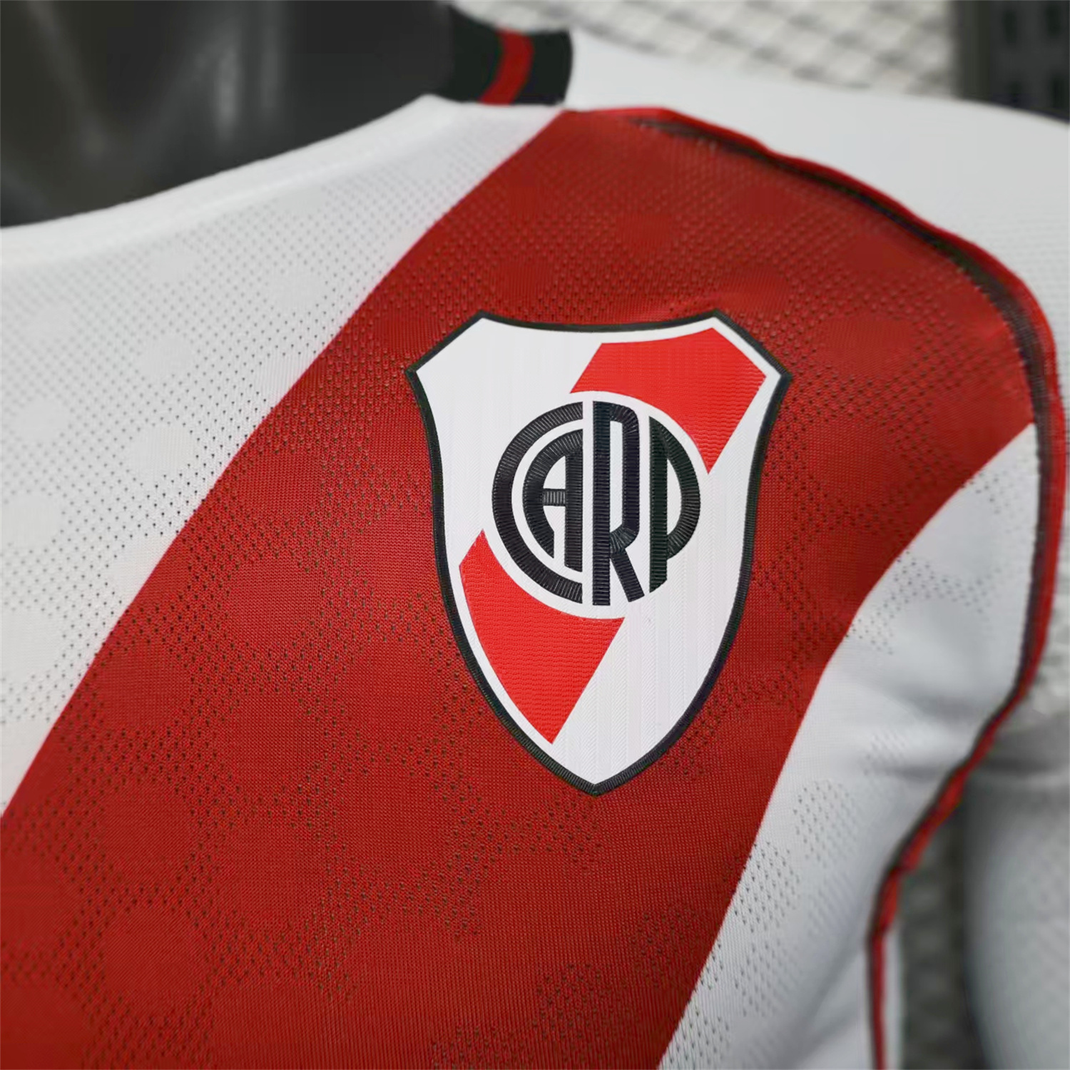 foot-River Plate 25-26 Home Unsponsored Long Sleeves Jersey - Player Version